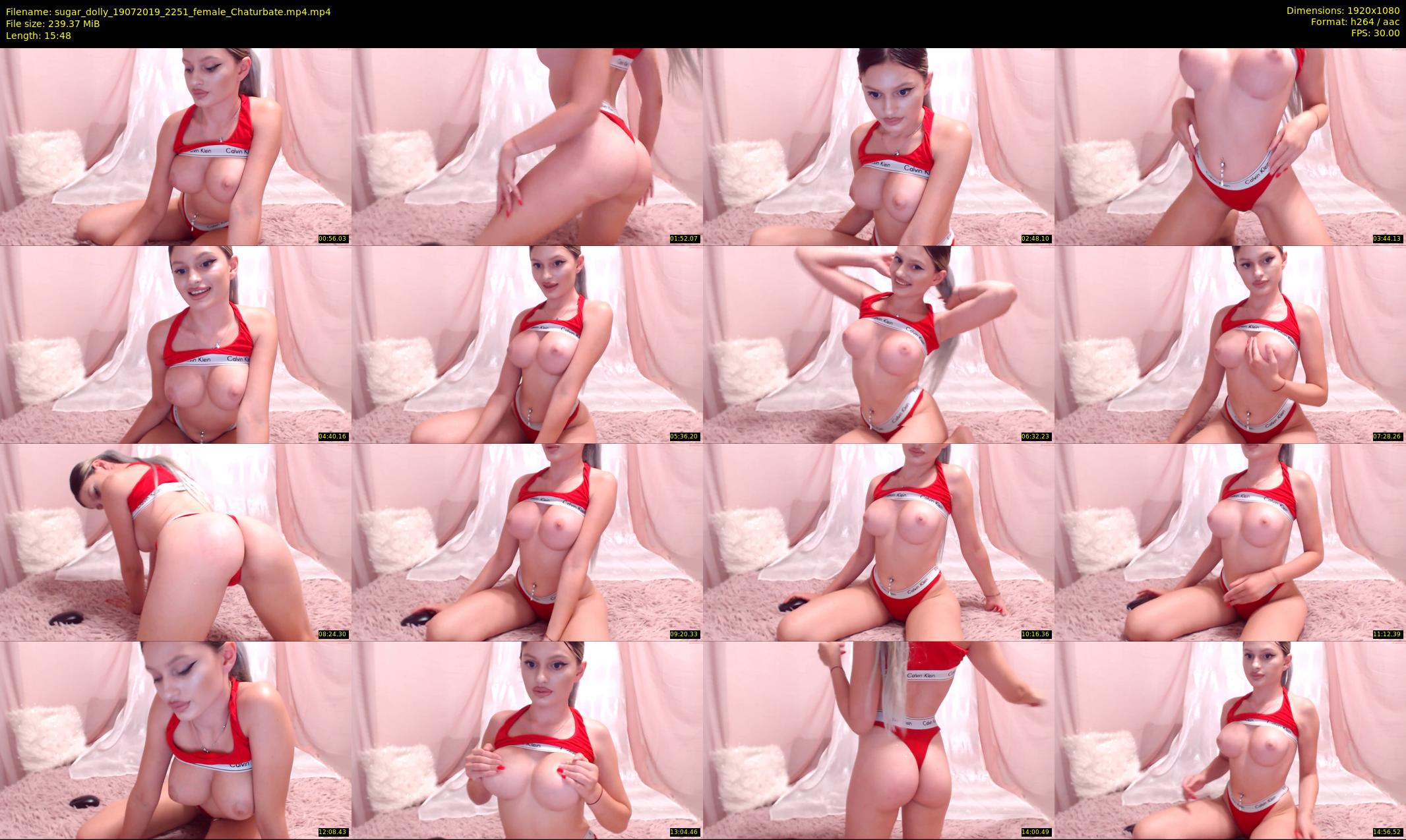 sugar_dolly — 16 minute Chaturbate female cam show recording, 1080p, Jul 19, 2019