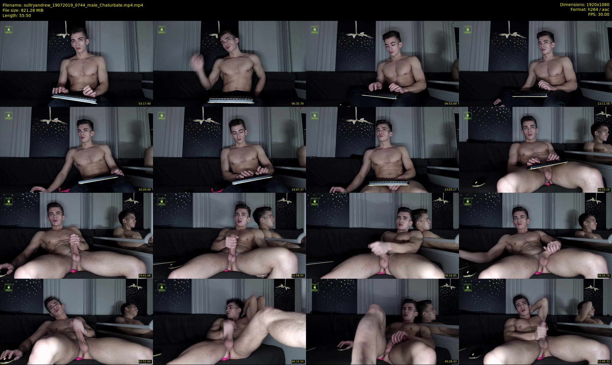 sultryandrew — 56 minute Chaturbate male cam show recording, 1080p, Jul 19, 2019