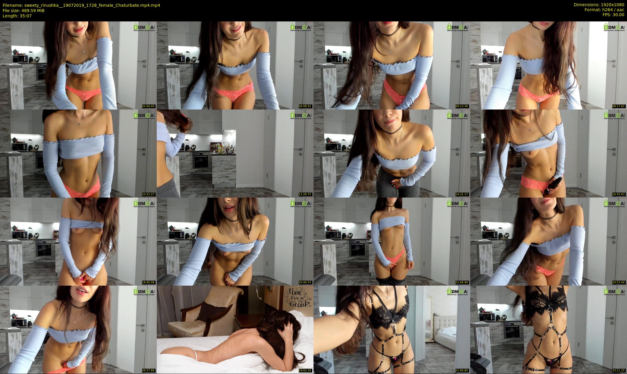 sweety_rinushka_ — 36 minute Chaturbate female cam show recording, 1080p, Jul 19, 2019