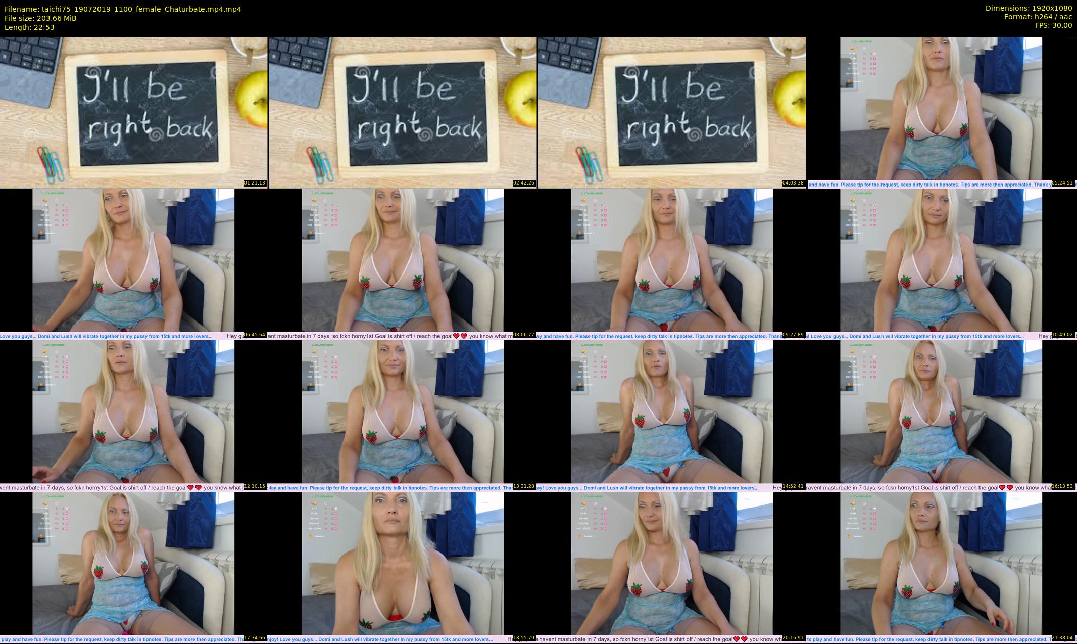 taichi75 — 23 minute Chaturbate female cam show recording, 1080p, Jul 19, 2019