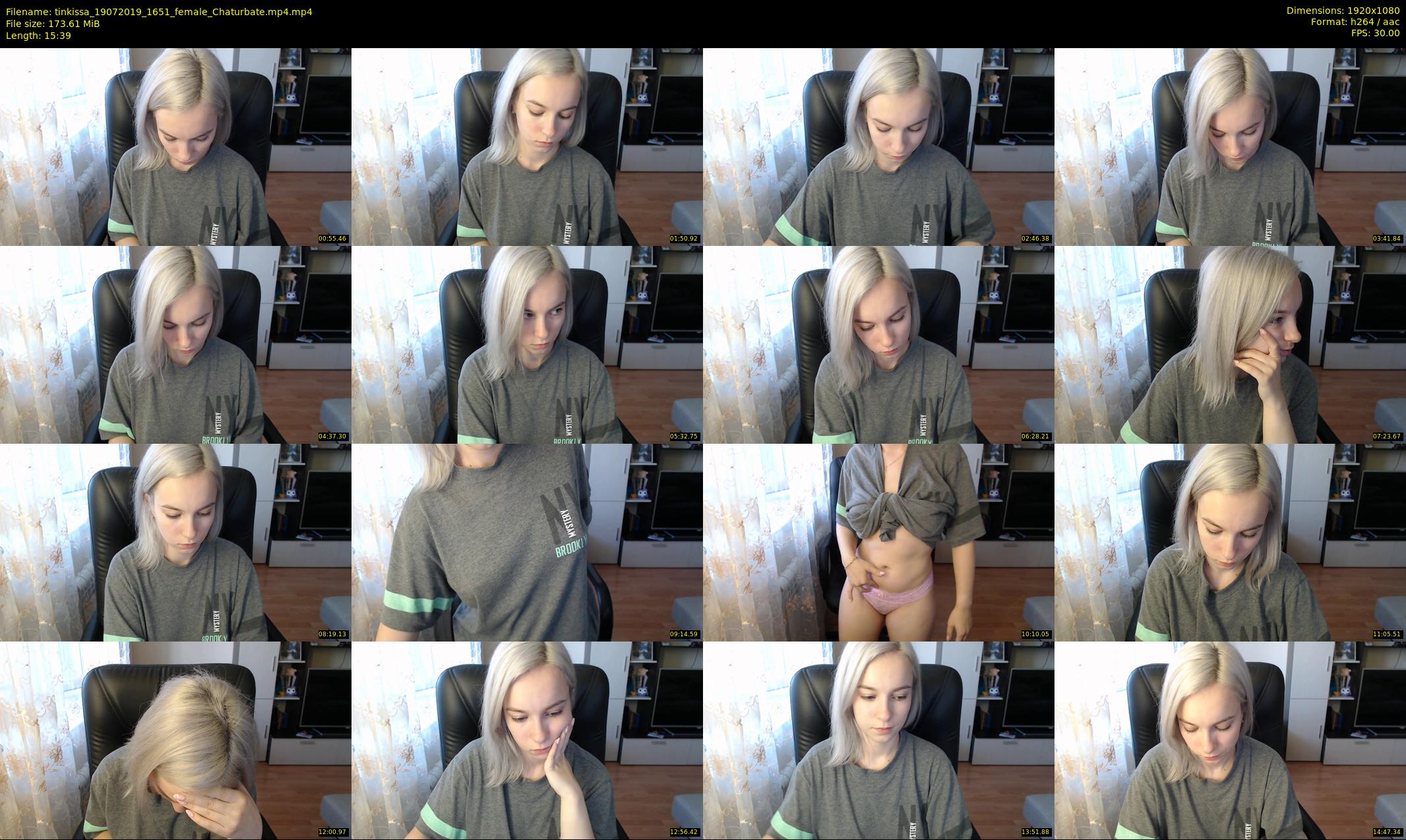 tinkissa — 16 minute Chaturbate couple cam show recording, 1080p, Jul 19, 2019