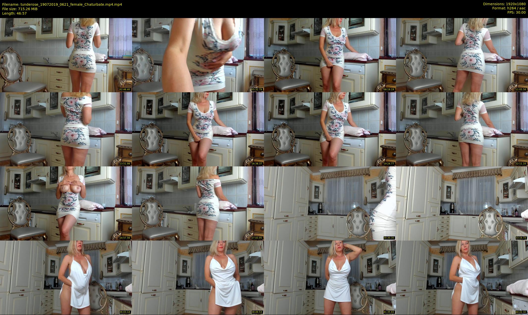 tunderose — 47 minute Chaturbate female cam show recording, 1080p, Jul 19, 2019
