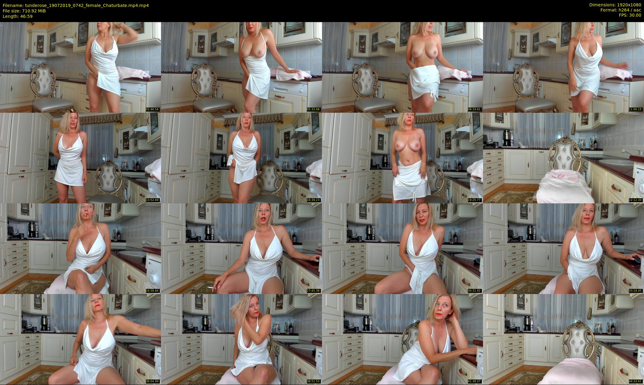 tunderose — 47 minute Chaturbate female cam show recording, 1080p, Jul 19, 2019