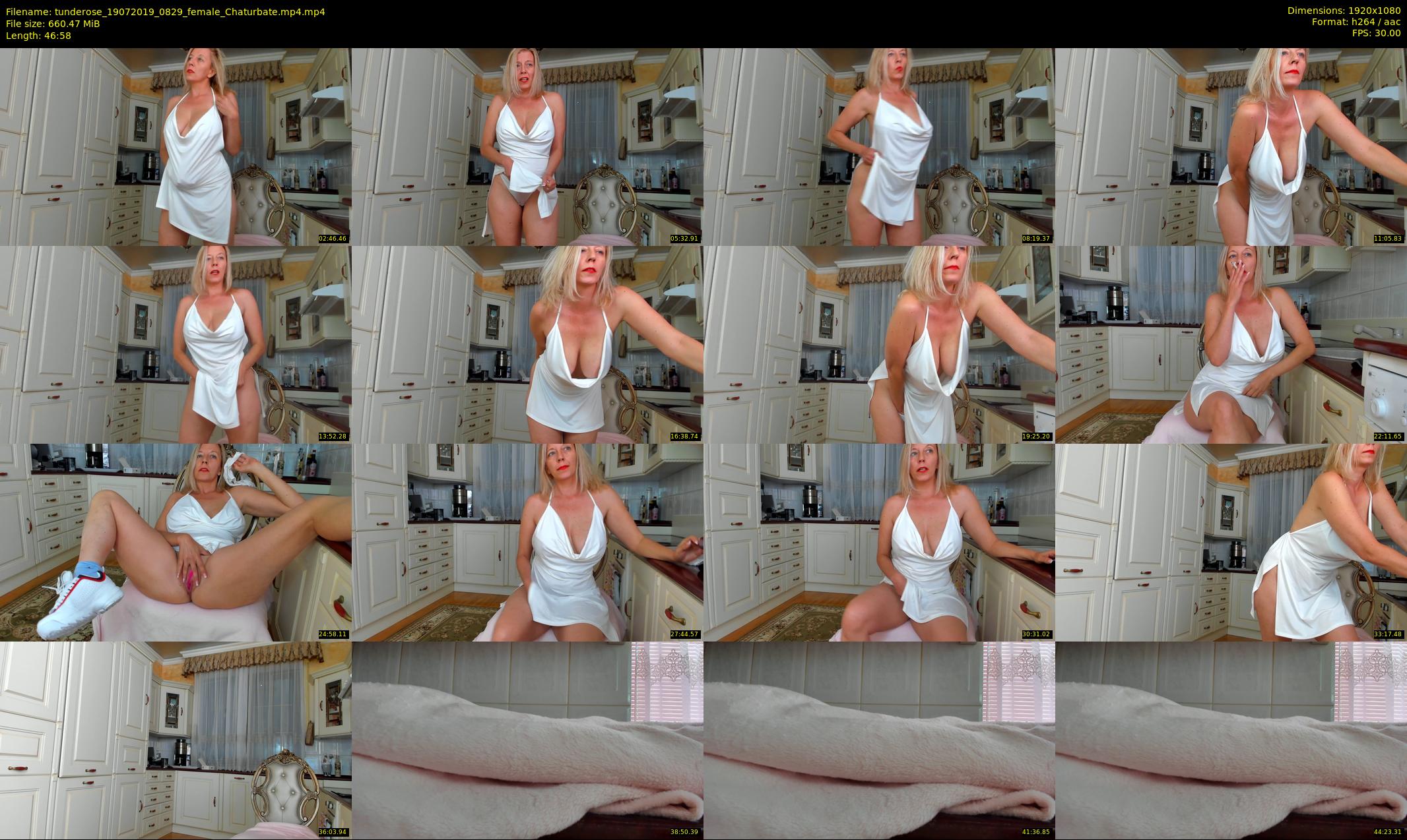 tunderose — 47 minute Chaturbate female cam show recording, 1080p, Jul 19, 2019