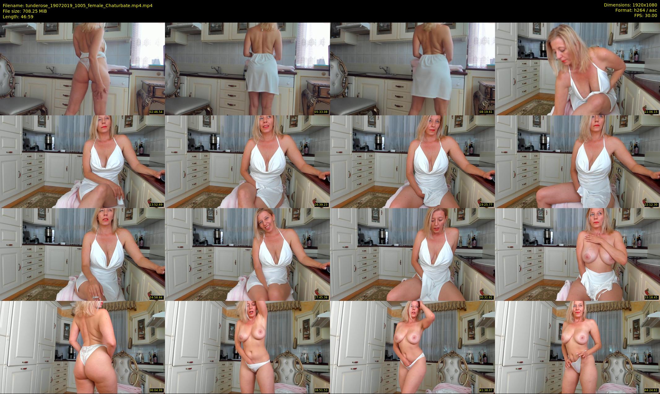tunderose — 47 minute Chaturbate female cam show recording, 1080p, Jul 19, 2019