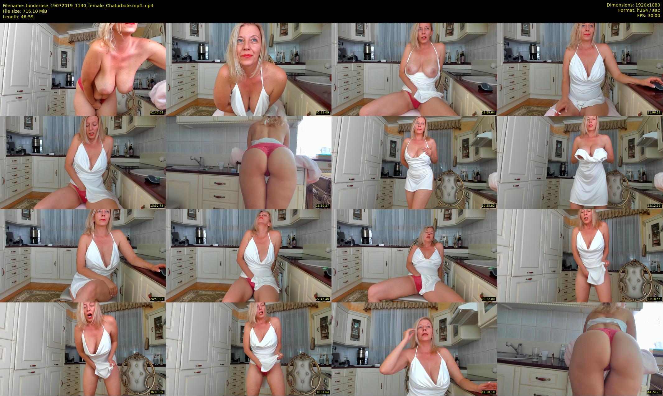 tunderose — 47 minute Chaturbate female cam show recording, 1080p, Jul 19, 2019