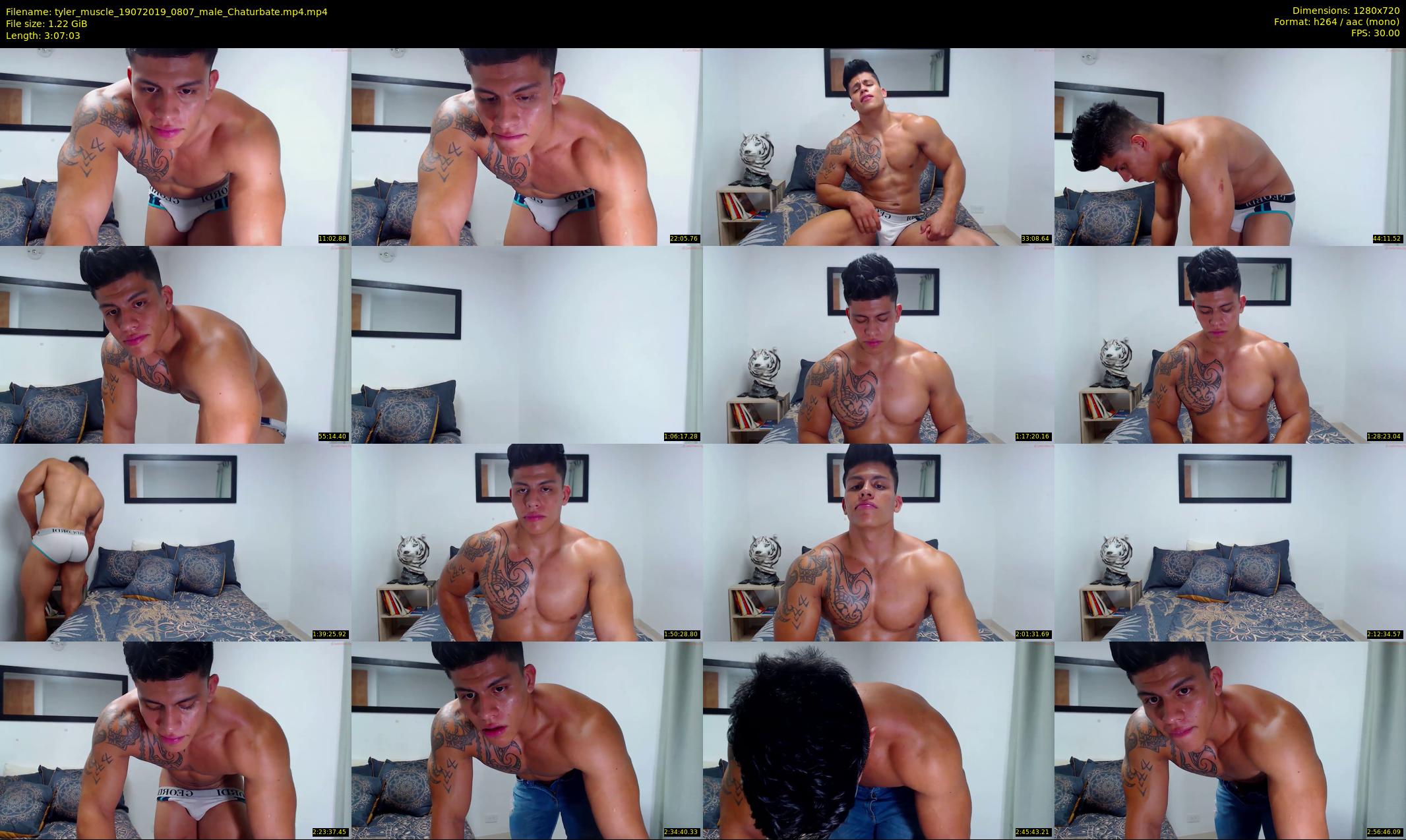 tyler_muscle — 188 minute Chaturbate male cam show recording, 720p, Jul 19, 2019
