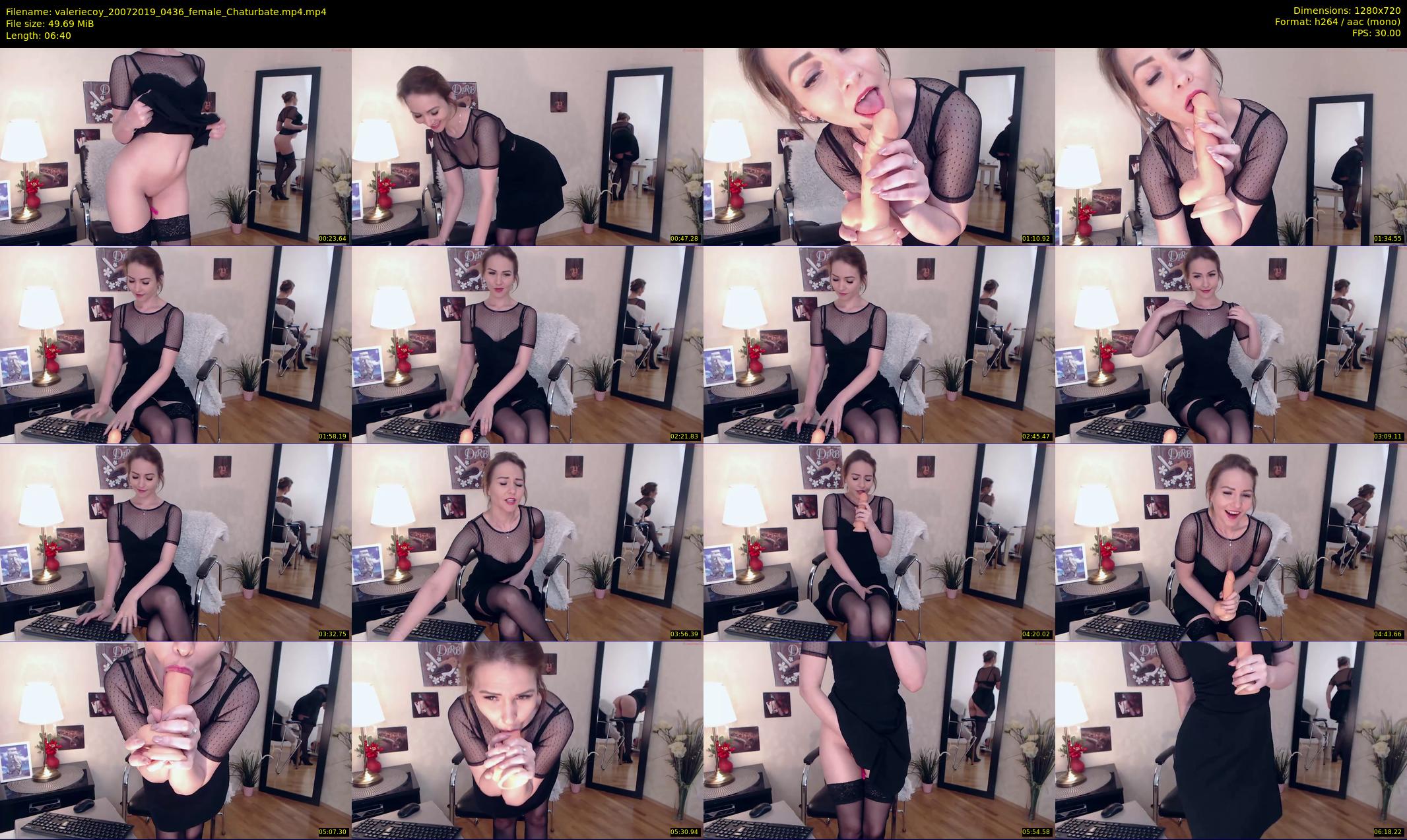 valeriecoy — 7 minute Chaturbate female cam show recording, 720p, Jul 20, 2019