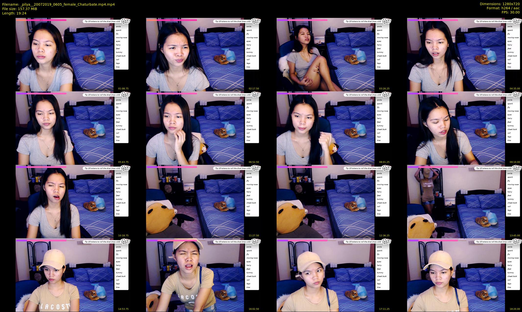 _pilya_ — 20 minute Chaturbate female cam show recording, 720p, Jul 20, 2019