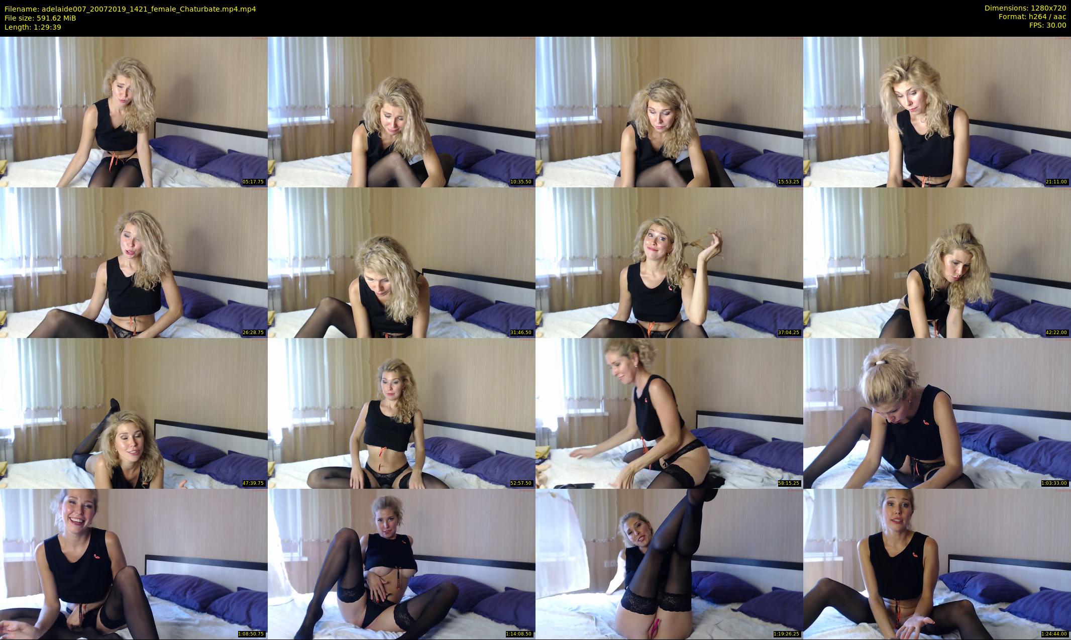 adelaide007 — 90 minute Chaturbate female cam show recording, 720p, Jul 20, 2019
