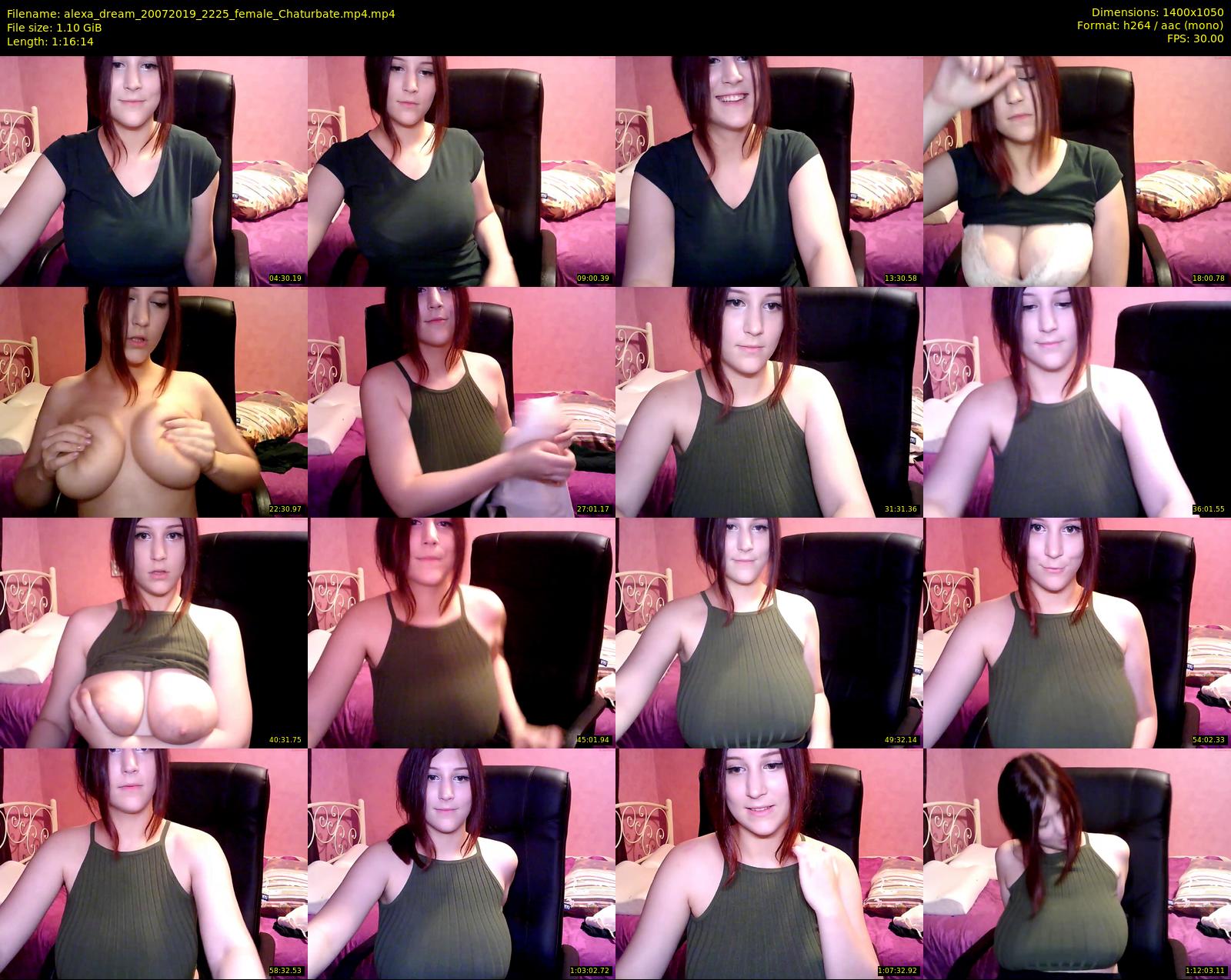 alexa_dream — 77 minute Chaturbate female cam show recording, 720p, Jul 20, 2019