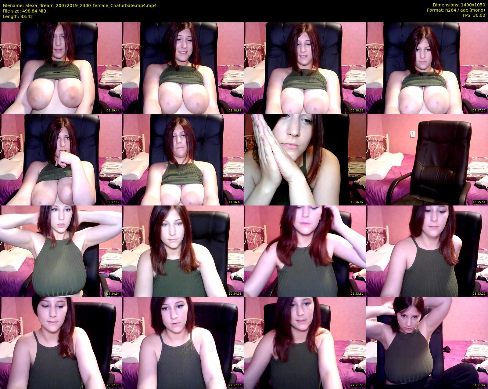 alexa_dream — 34 minute Chaturbate female cam show recording, 720p, Jul 20, 2019