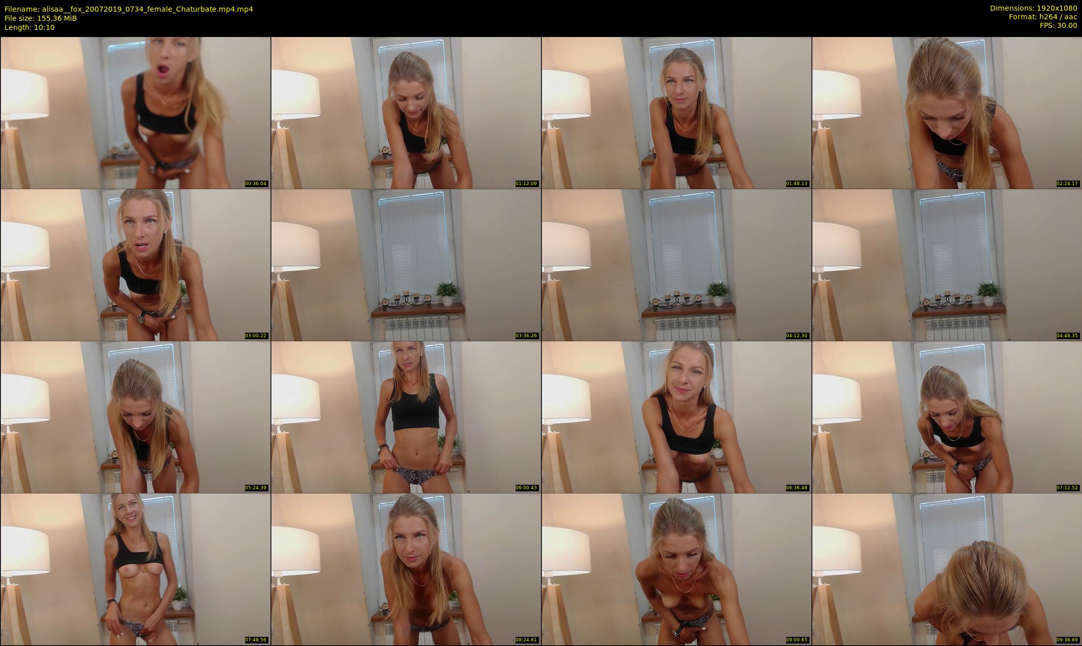 alisaa__fox — 11 minute Chaturbate female cam show recording, 1080p, Jul 20, 2019