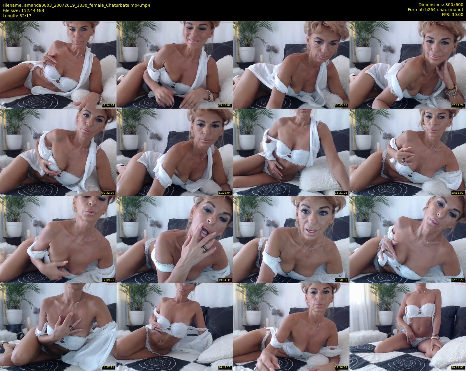 amanda0803 — 33 minute Chaturbate female cam show recording, 480p, Jul 20, 2019