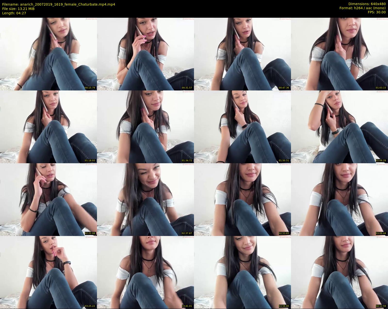 anarich — 5 minute Chaturbate female cam show recording, 480p, Jul 20, 2019