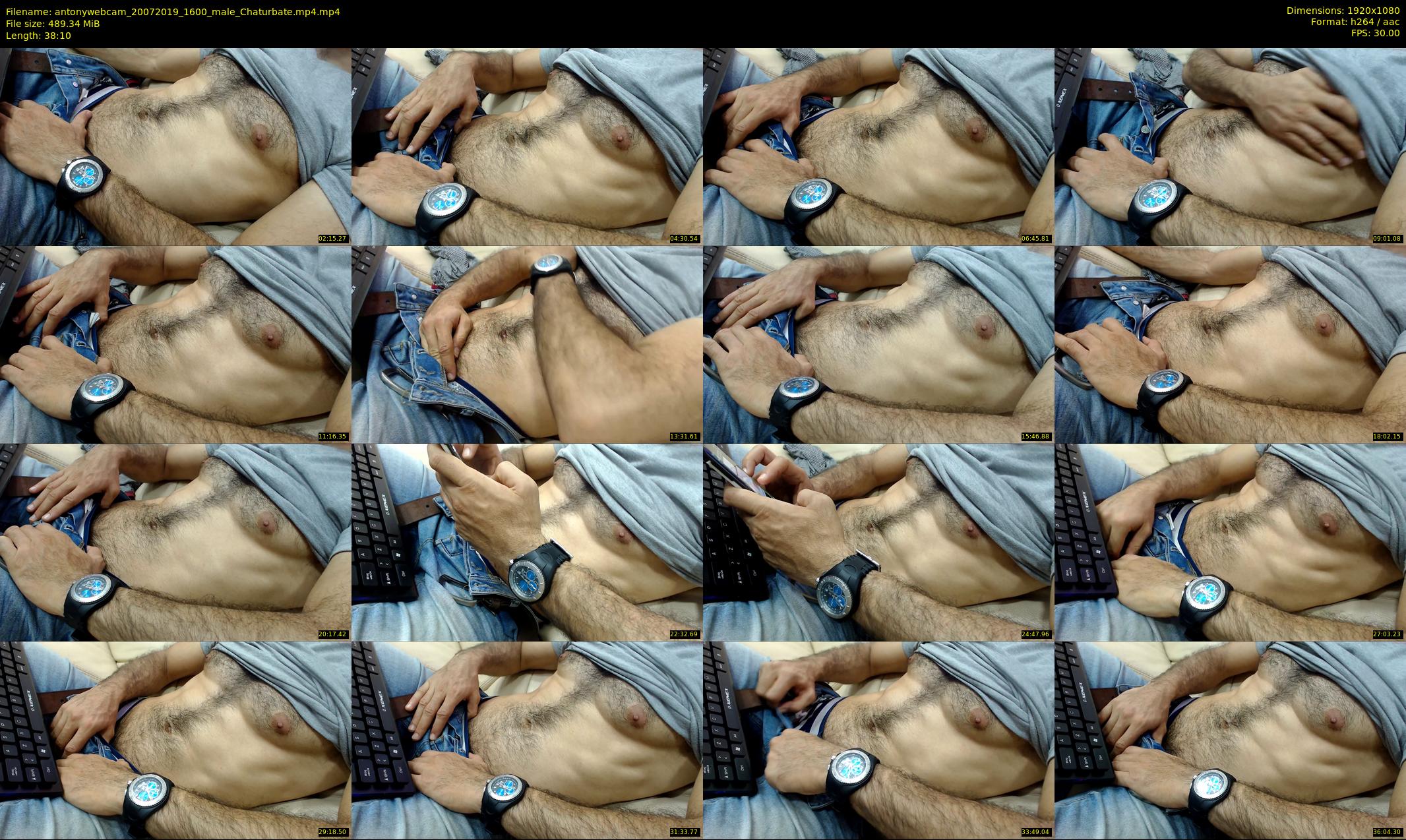 antonywebcam — 39 minute Chaturbate male cam show recording, 1080p, Jul 20, 2019