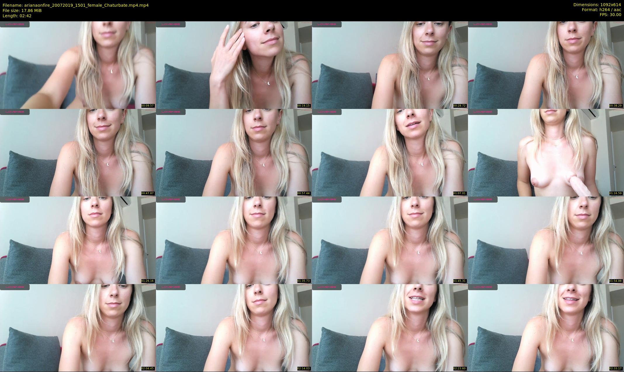 arianaonfire — 3 minute Chaturbate couple cam show recording, 480p, Jul 20, 2019