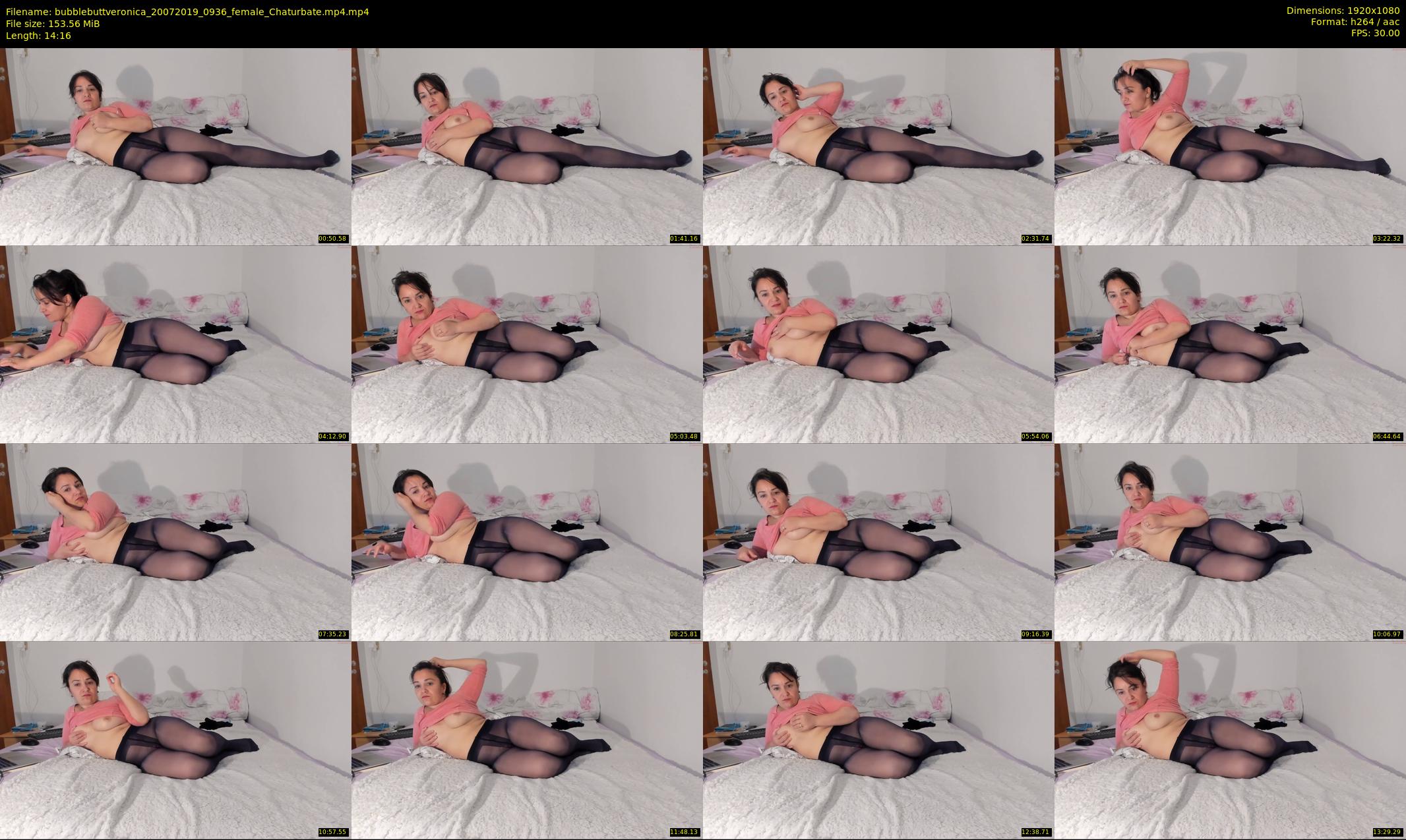 bubblebuttveronica — 15 minute Chaturbate female cam show recording, 1080p, Jul 20, 2019