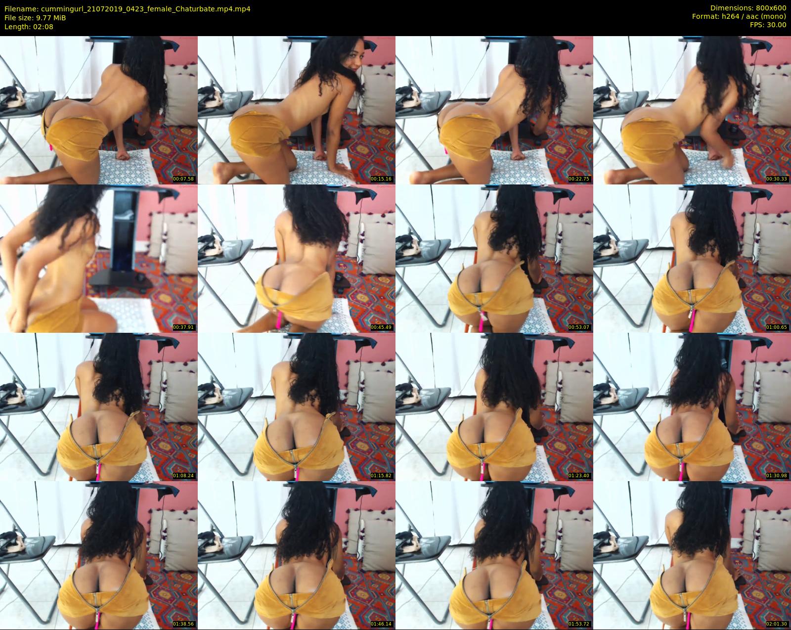 cummingurl — 3 minute Chaturbate couple cam show recording, 480p, Jul 21, 2019