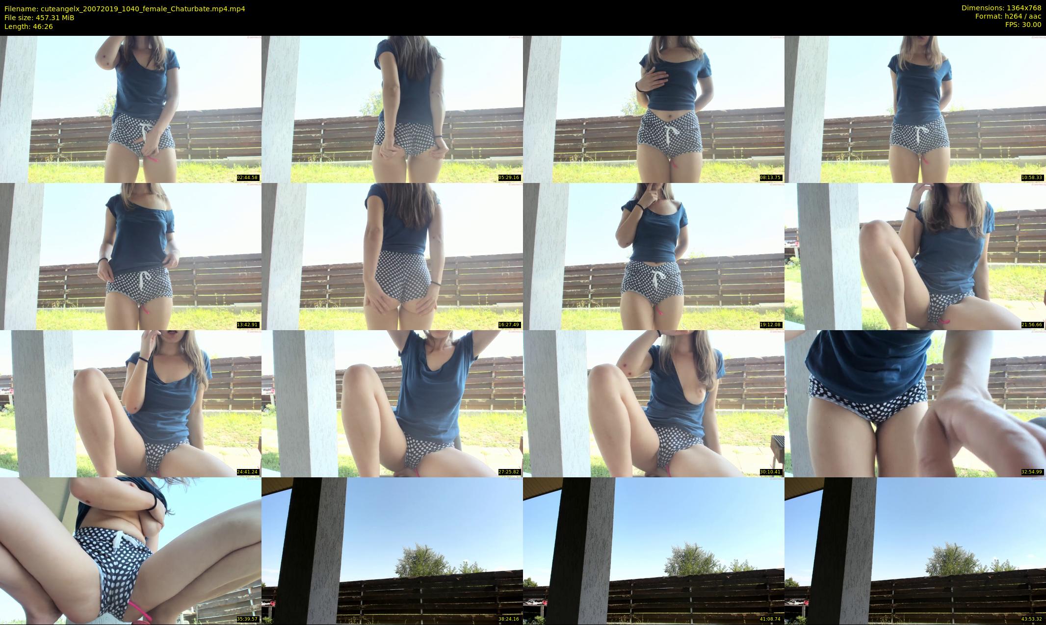 cuteangelx — 47 minute Chaturbate female cam show recording, 720p, Jul 20, 2019