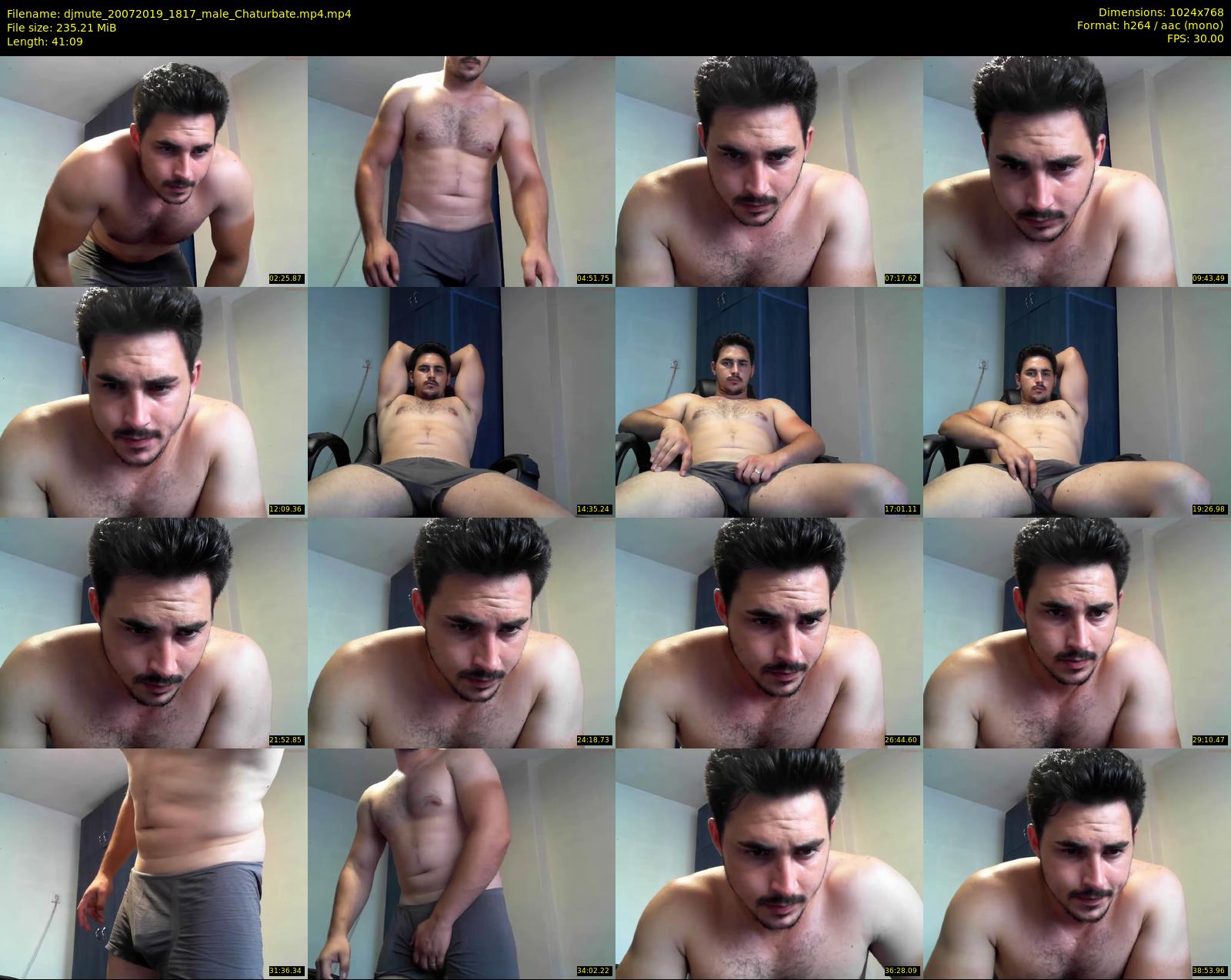 djmute — 42 minute Chaturbate male cam show recording, 720p, Jul 20, 2019