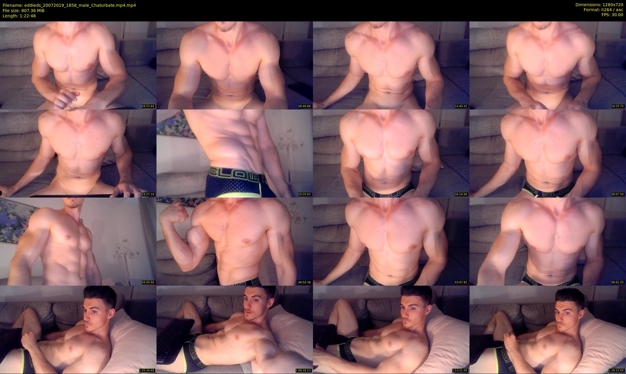 eddieds — 83 minute Chaturbate male cam show recording, 720p, Jul 20, 2019