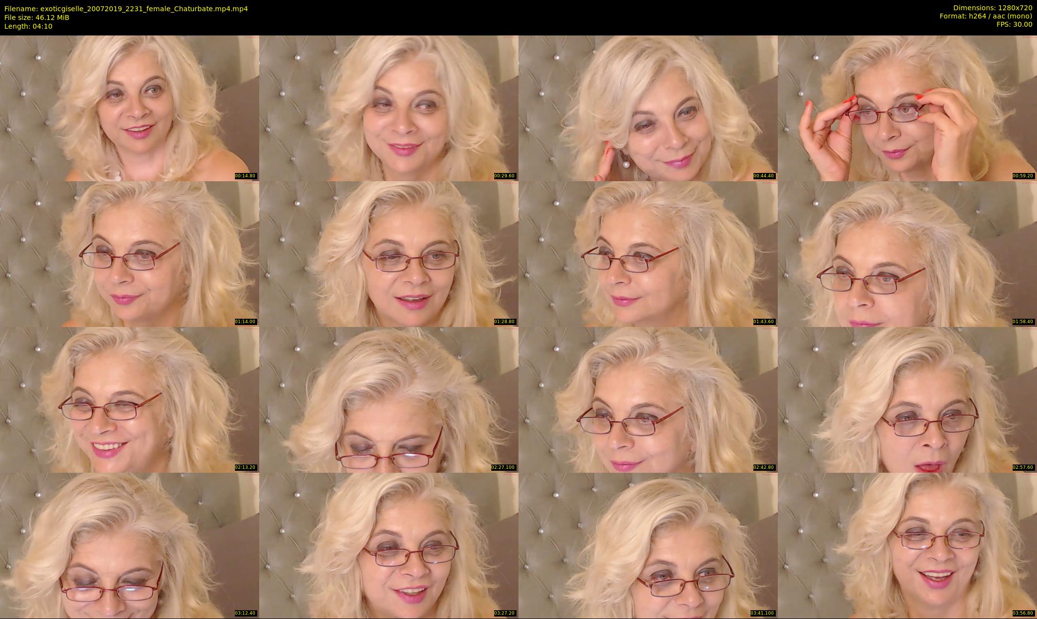 exoticgiselle — 5 minute Chaturbate female cam show recording, 720p, Jul 20, 2019