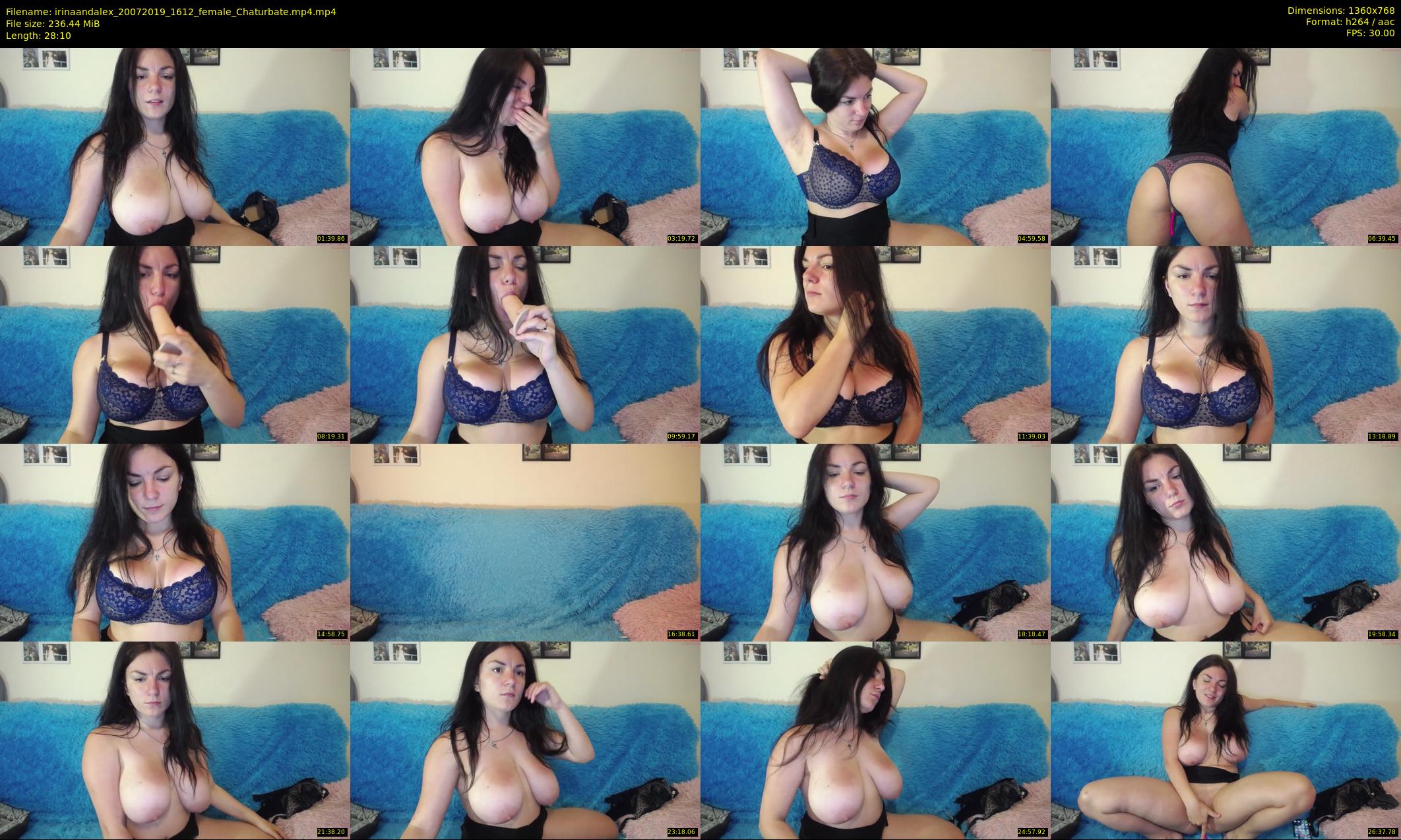 irinaandalex — 29 minute Chaturbate couple cam show recording, 720p, Jul 20, 2019
