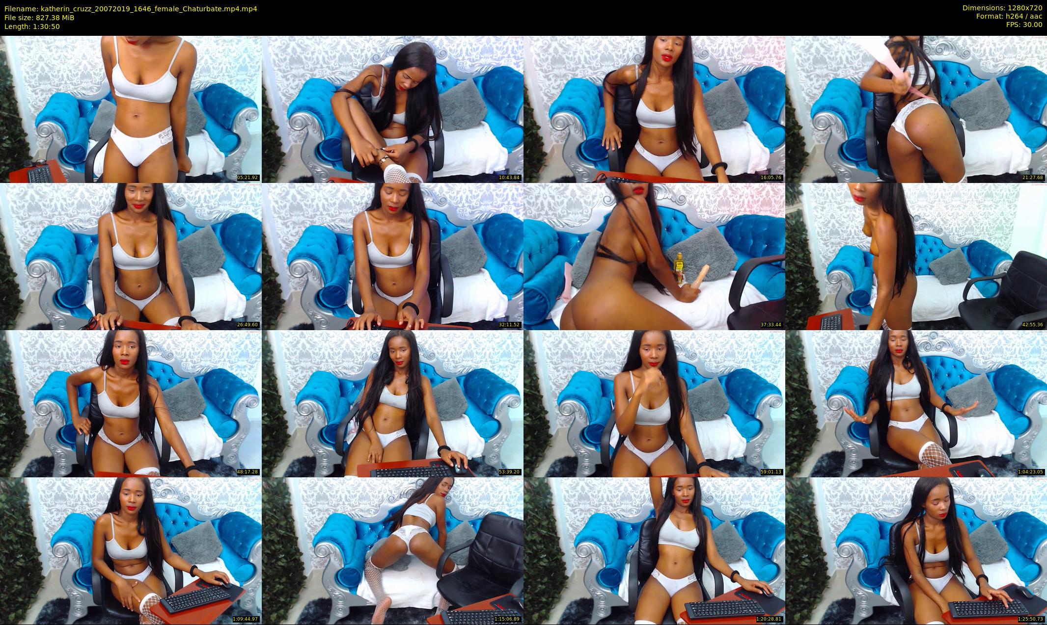 katherin_cruzz — 91 minute Chaturbate female cam show recording, 720p, Jul 20, 2019