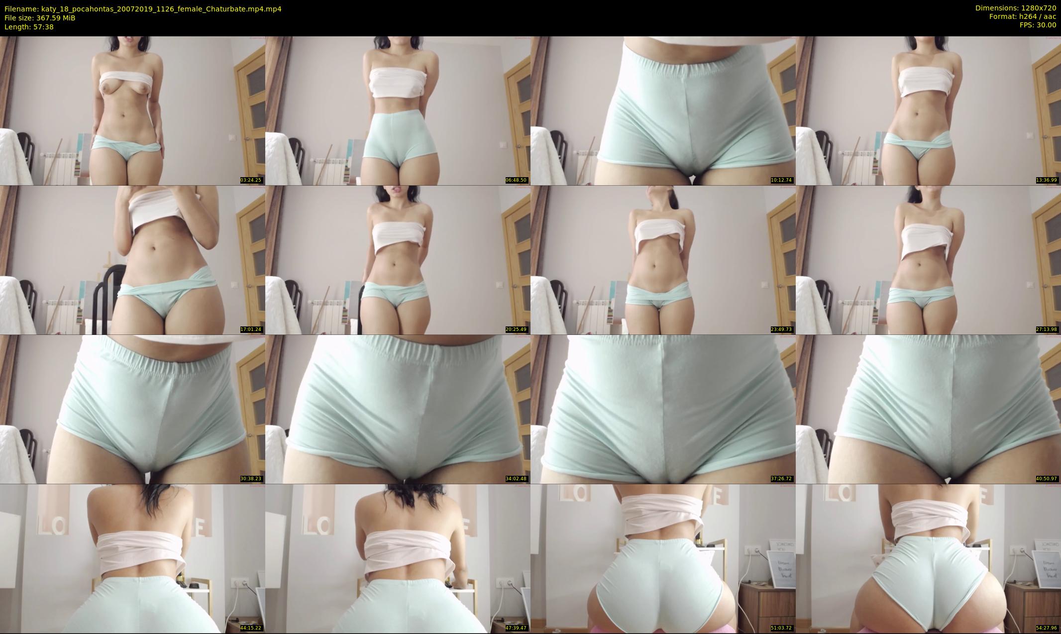 katy_18_pocahontas — 58 minute Chaturbate female cam show recording, 720p, Jul 20, 2019