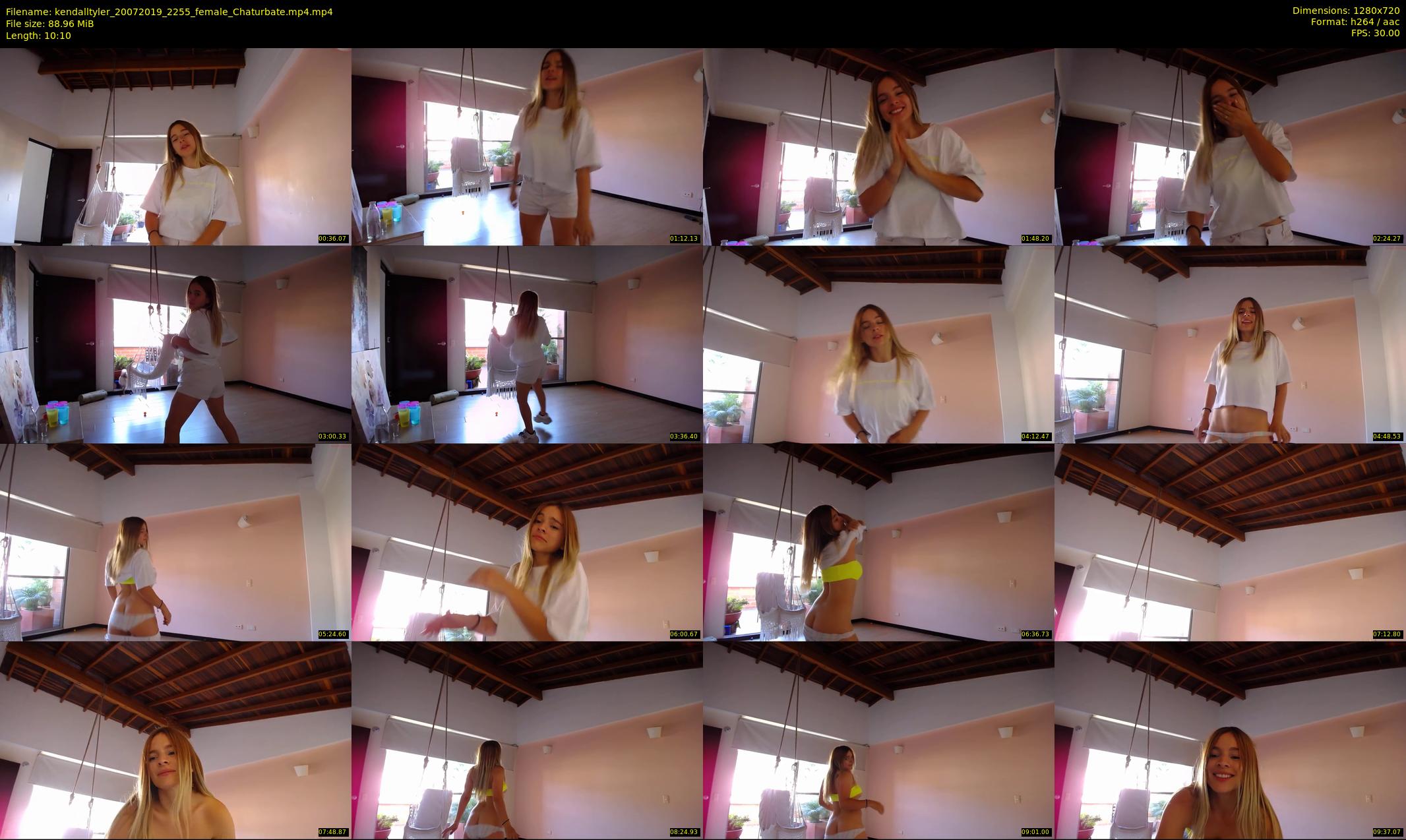 kendalltyler — 11 minute Chaturbate female cam show recording, 720p, Jul 20, 2019