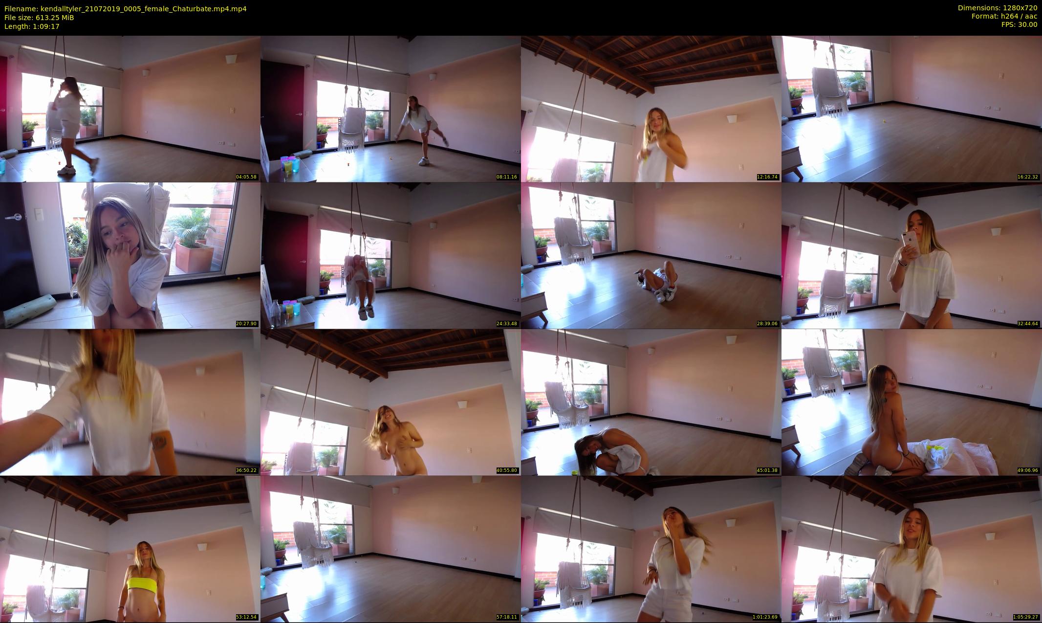kendalltyler — 70 minute Chaturbate female cam show recording, 720p, Jul 21, 2019