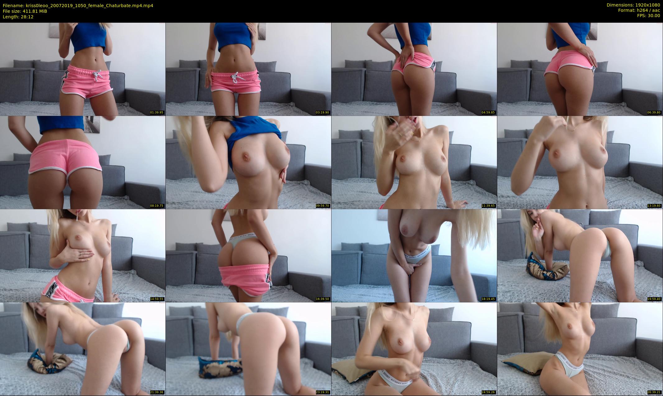 kriss0leoo — 29 minute Chaturbate couple cam show recording, 1080p, Jul 20, 2019