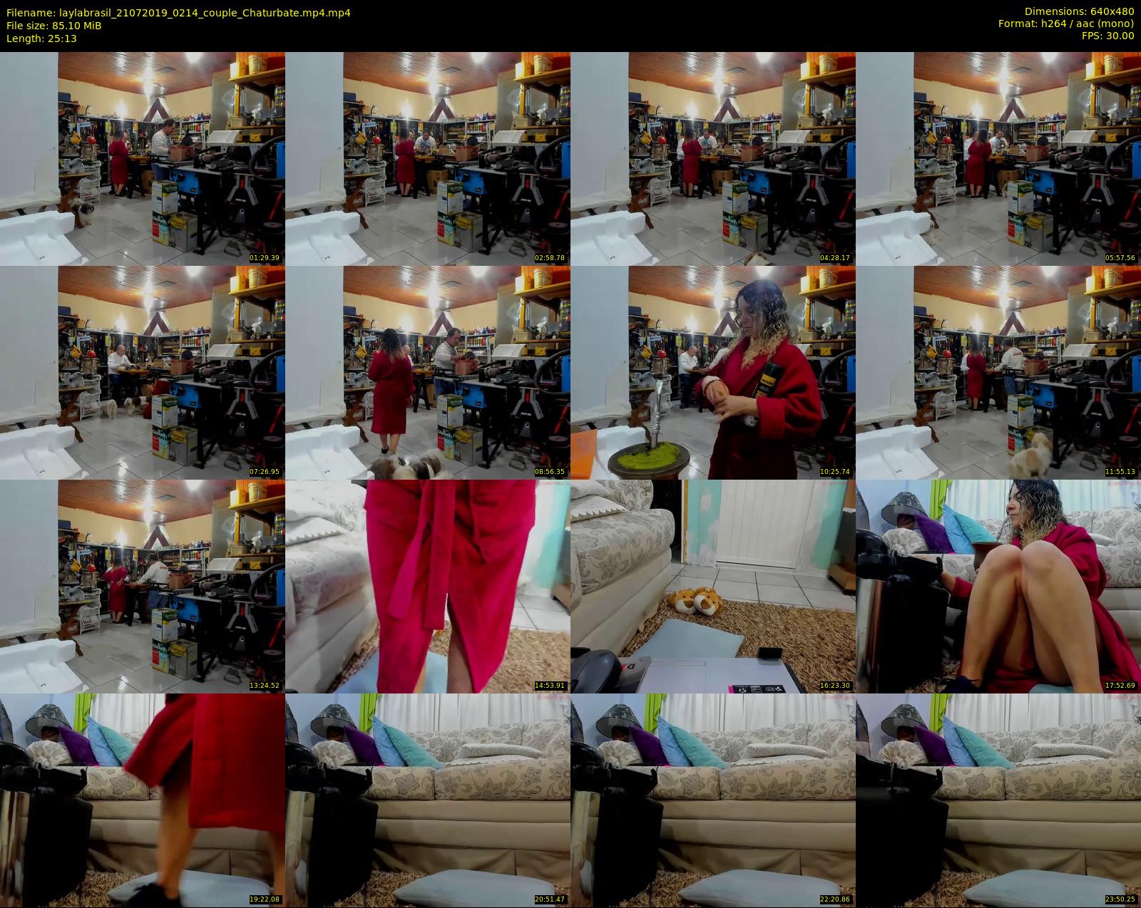 laylabrasil — 26 minute Chaturbate female cam show recording, 480p, Jul 21, 2019