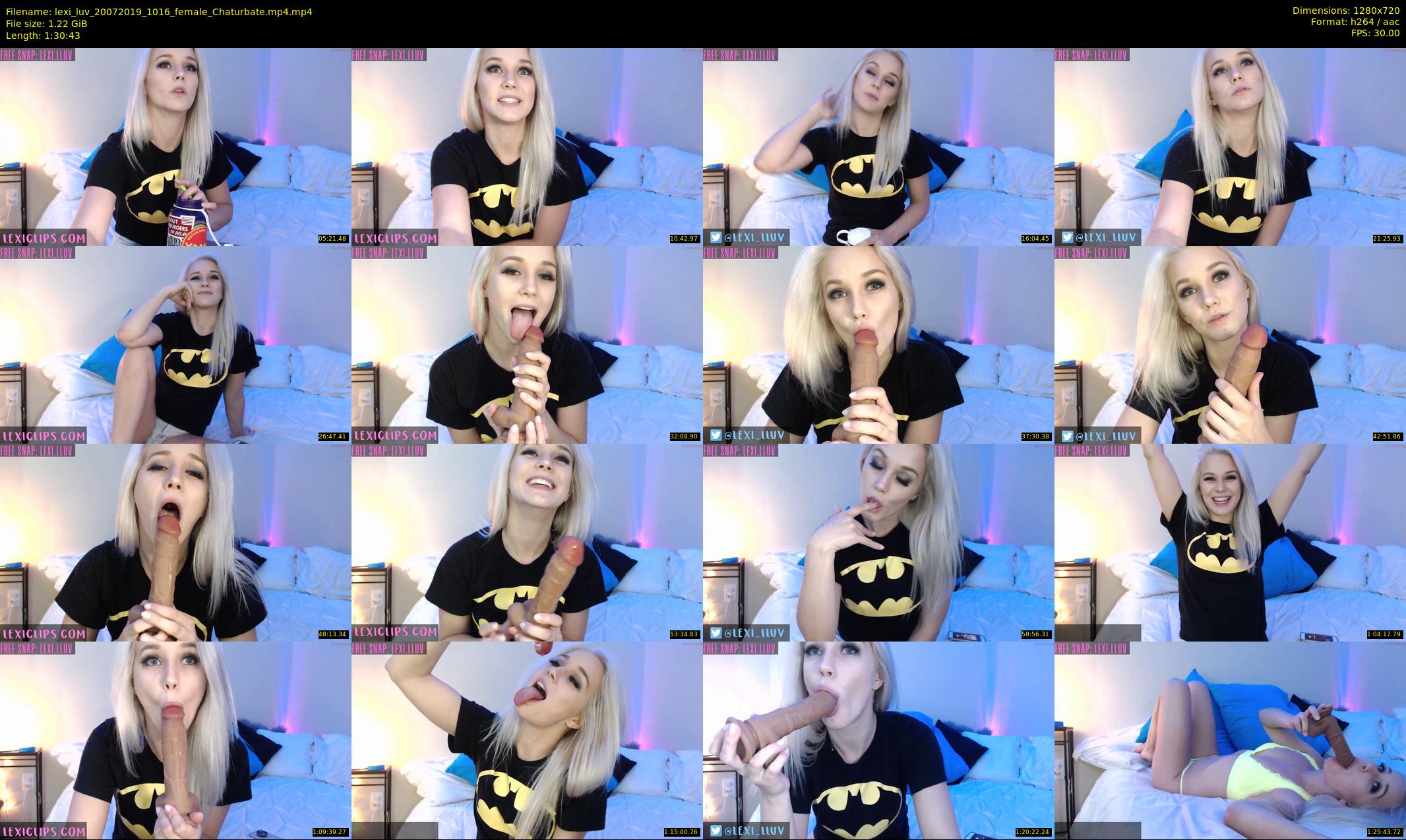 lexi_luv — 91 minute Chaturbate female cam show recording, 720p, Jul 20, 2019