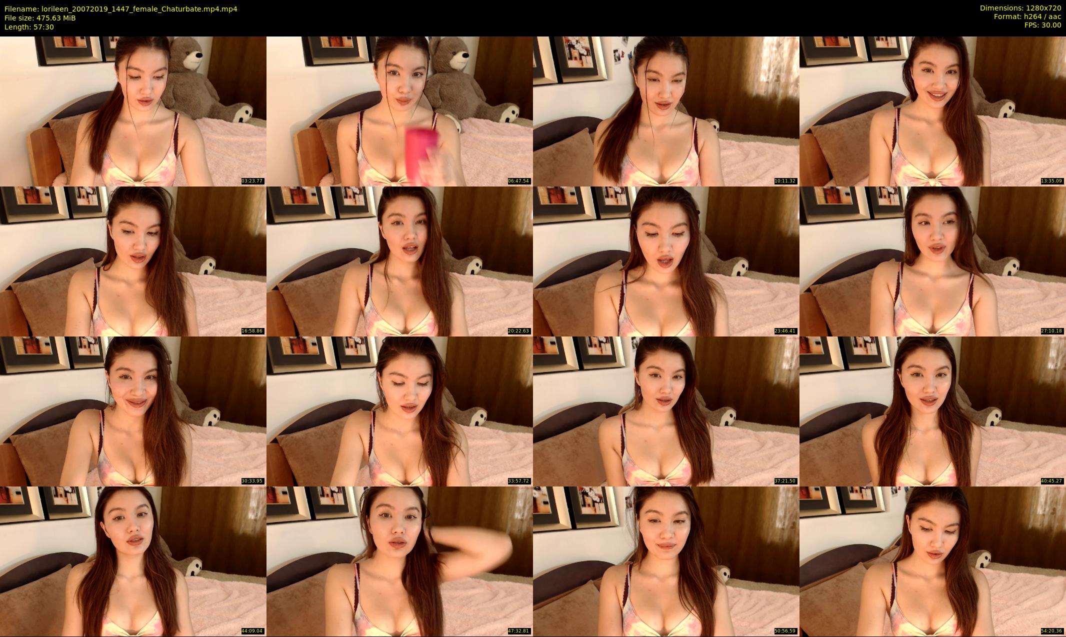 lorileen — 58 minute Chaturbate female cam show recording, 720p, Jul 20, 2019