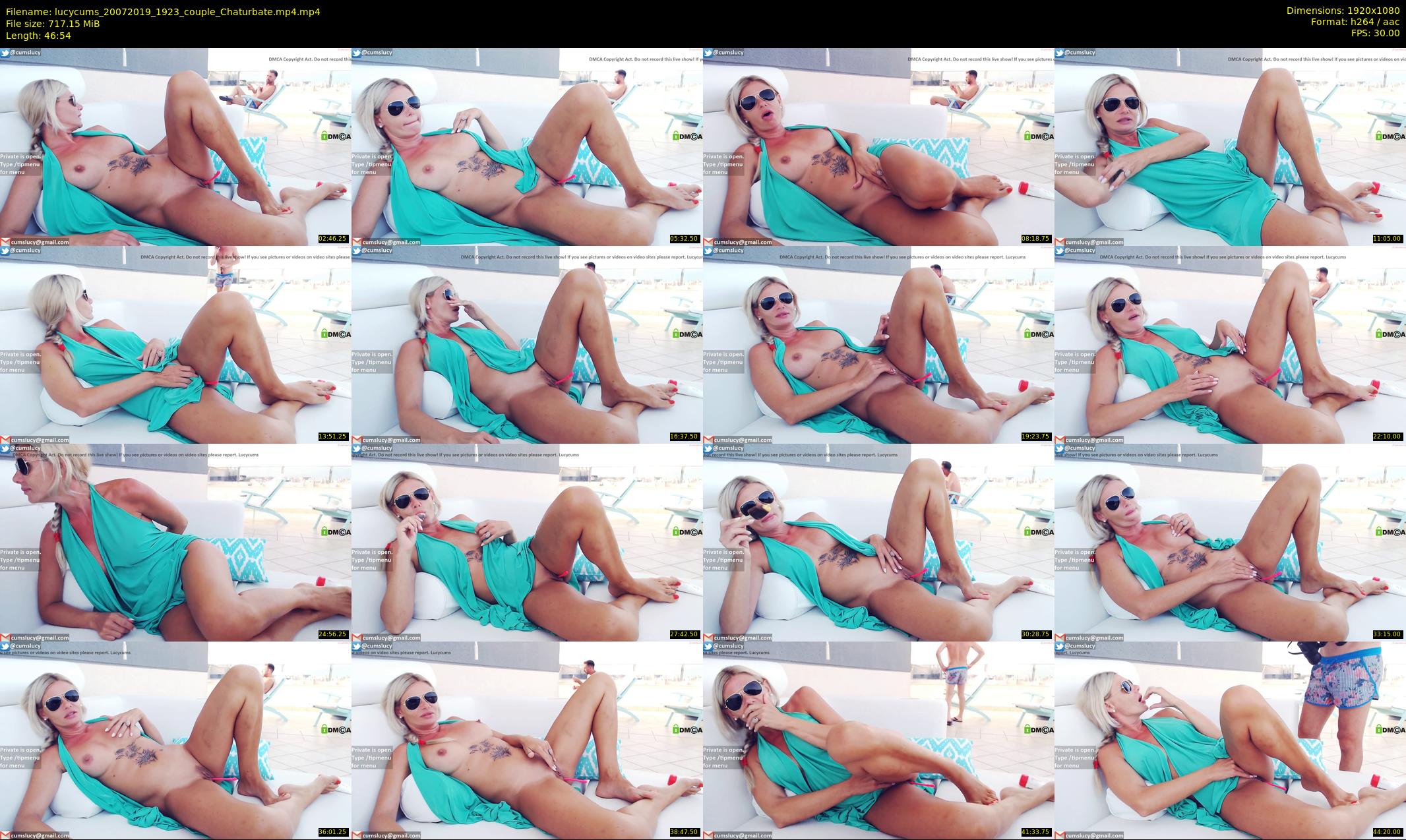 lucycums — 47 minute Chaturbate couple cam show recording, 1080p, Jul 20, 2019