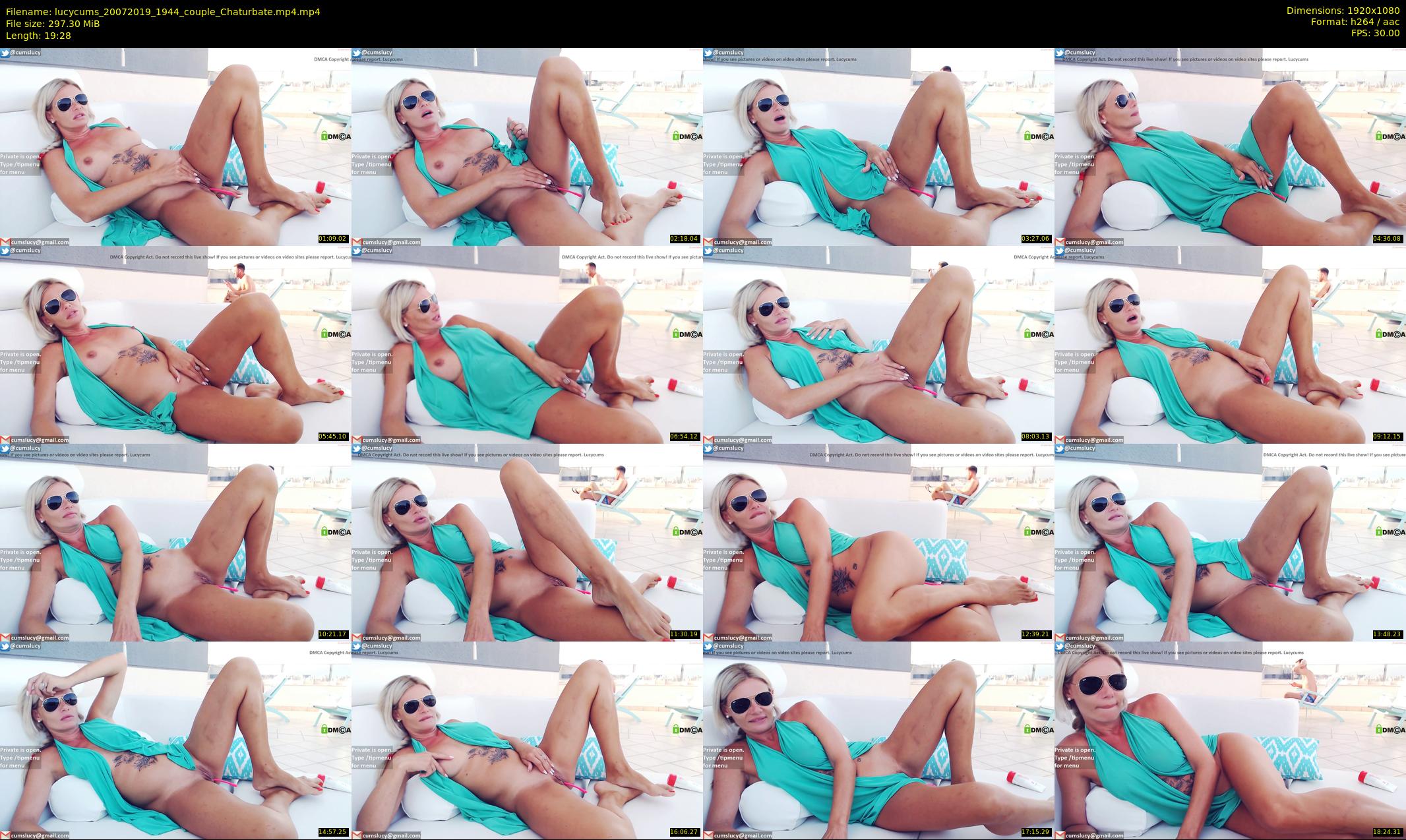 lucycums — 20 minute Chaturbate couple cam show recording, 1080p, Jul 20, 2019