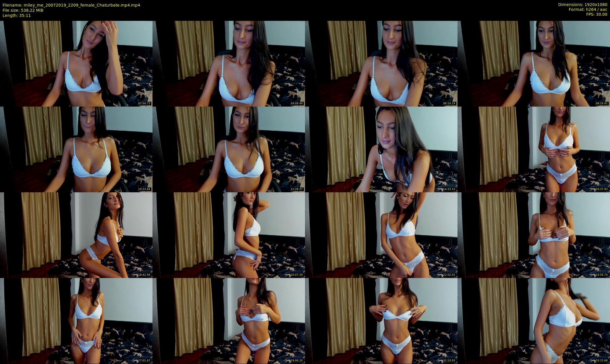 miley_me — 36 minute Chaturbate female cam show recording, 1080p, Jul 20, 2019