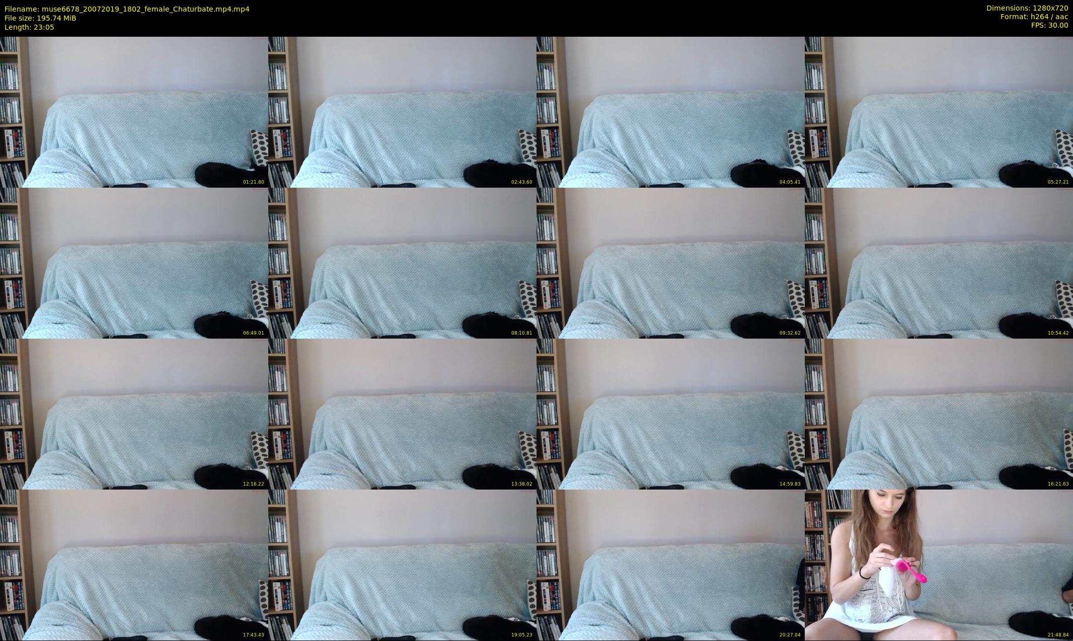 muse6678 — 24 minute Chaturbate female cam show recording, 720p, Jul 20, 2019