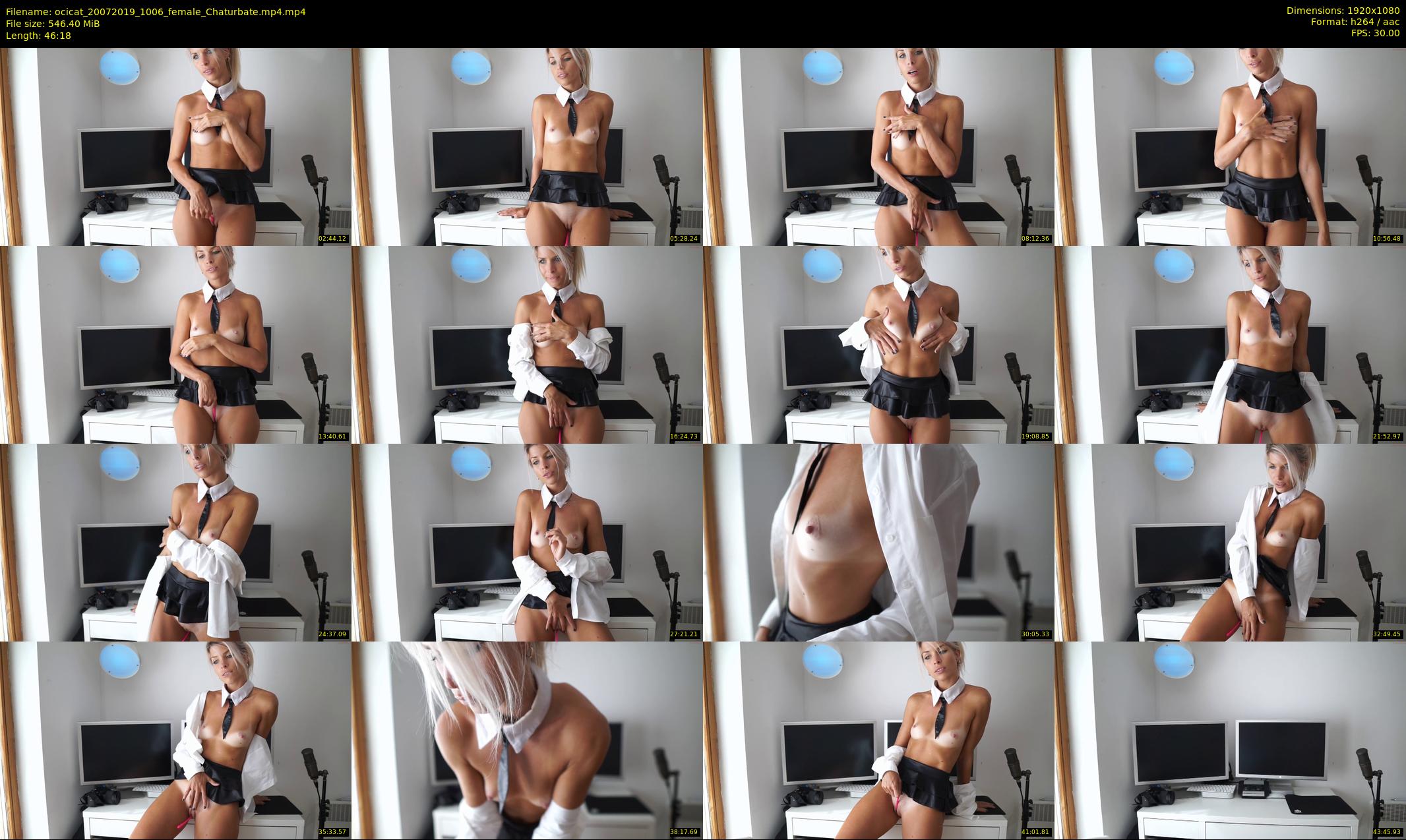 ocicat — 47 minute Chaturbate female cam show recording, 1080p, Jul 20, 2019