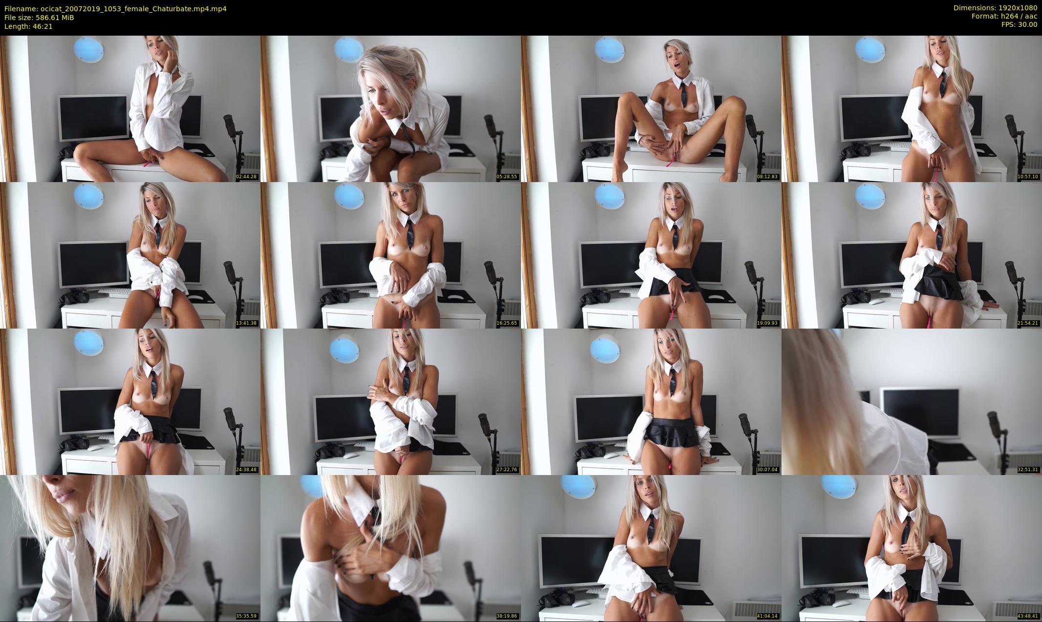 ocicat — 47 minute Chaturbate female cam show recording, 1080p, Jul 20, 2019