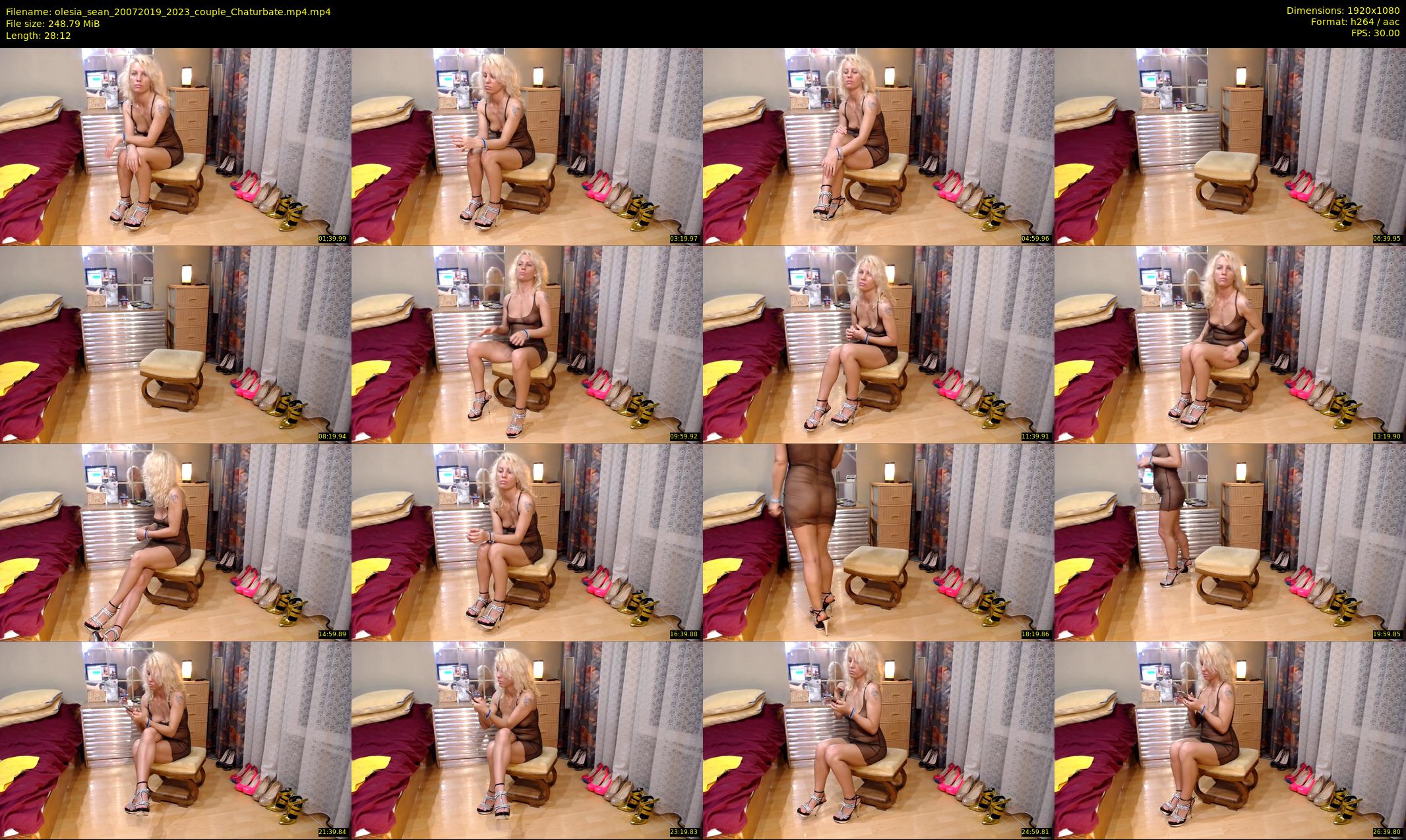 olesia_sean — 29 minute Chaturbate couple cam show recording, 1080p, Jul 20, 2019