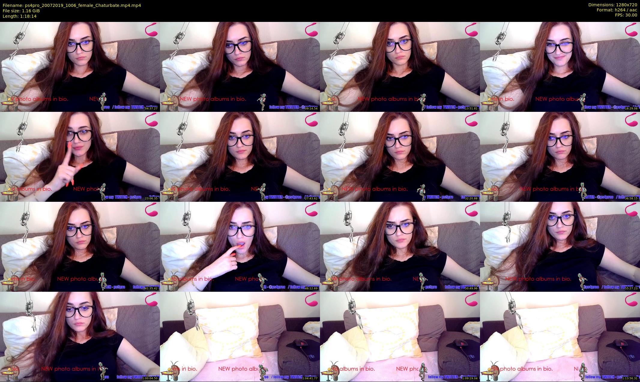 ps4pro — 79 minute Chaturbate female cam show recording, 720p, Jul 20, 2019