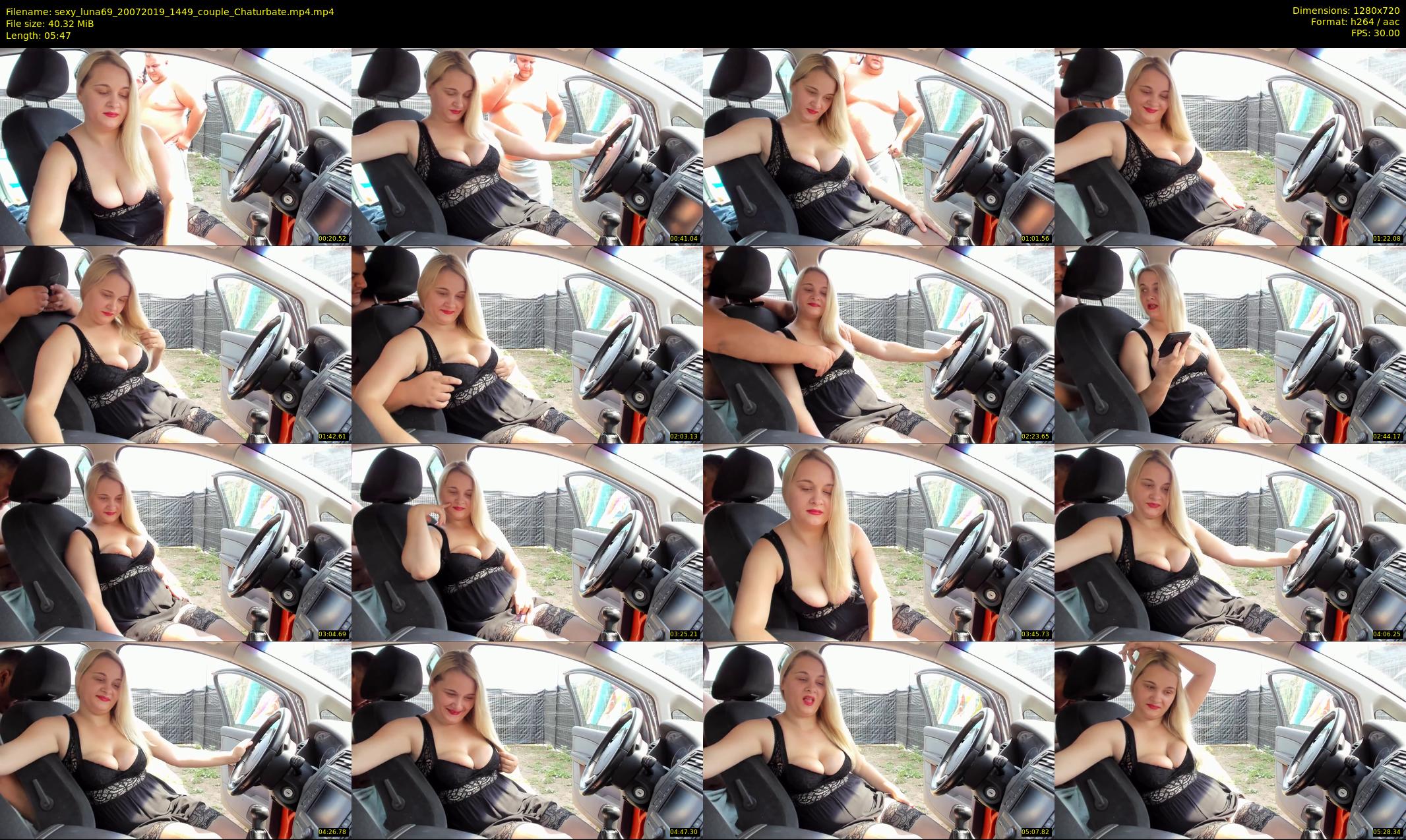 sexy_luna69 — 6 minute Chaturbate couple cam show recording, 720p, Jul 20, 2019