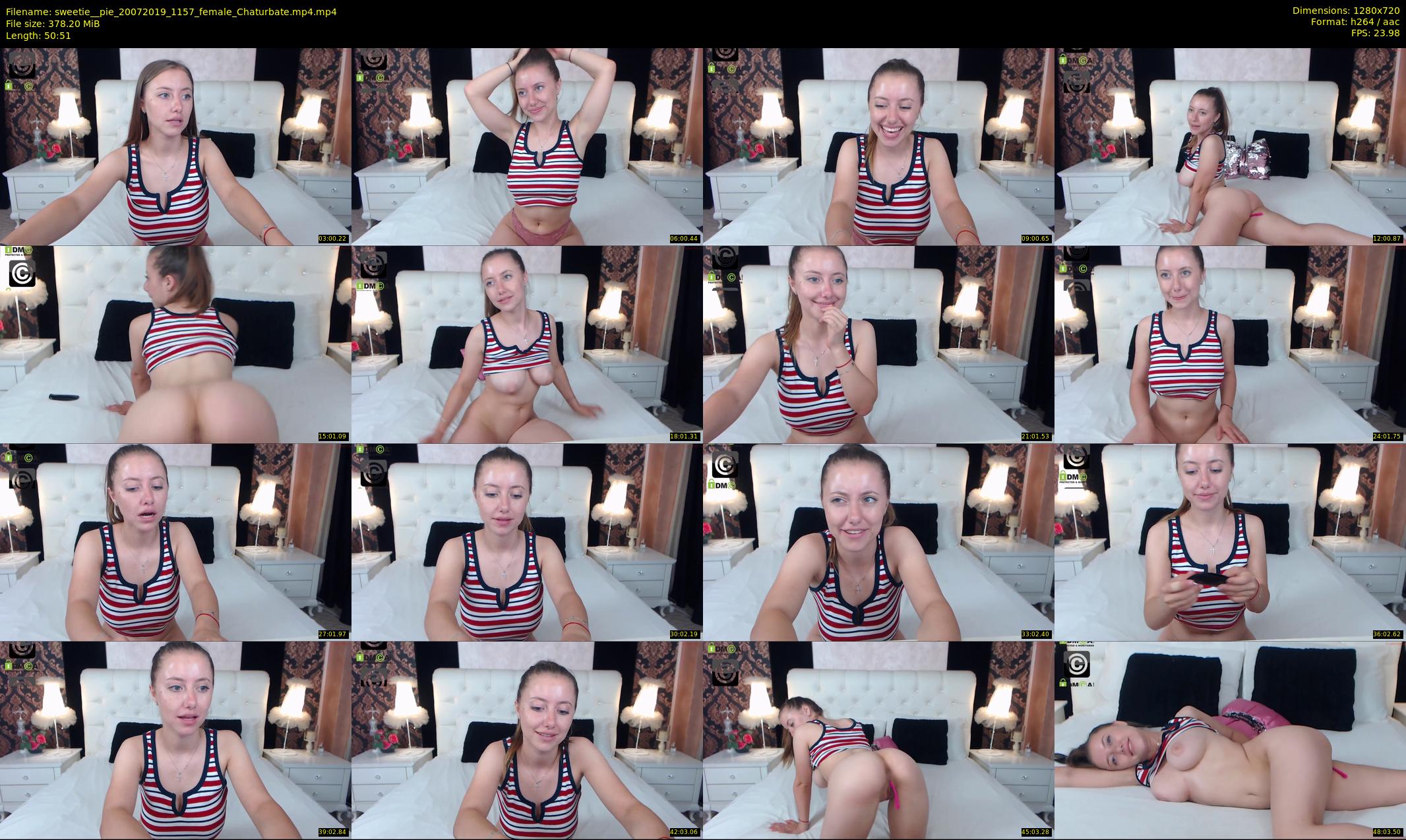 sweetie__pie — 51 minute Chaturbate female cam show recording, 720p, Jul 20, 2019