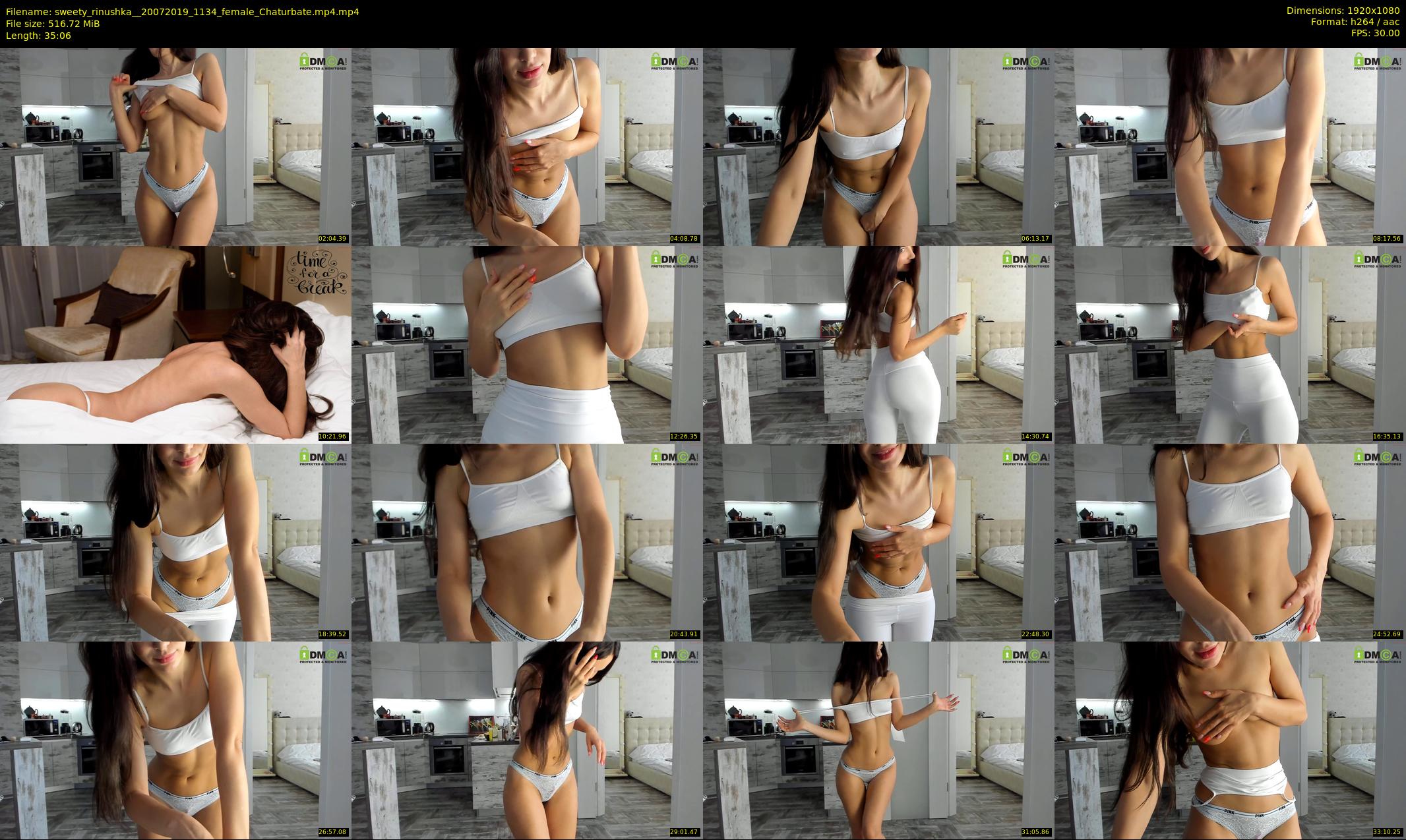 sweety_rinushka_ — 36 minute Chaturbate female cam show recording, 1080p, Jul 20, 2019