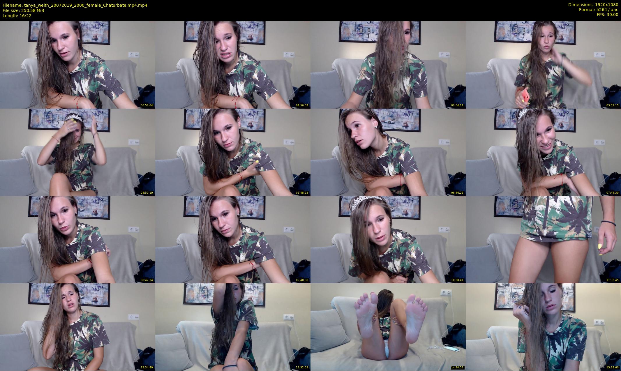 tanya_welth — 17 minute Chaturbate female cam show recording, 1080p, Jul 20, 2019