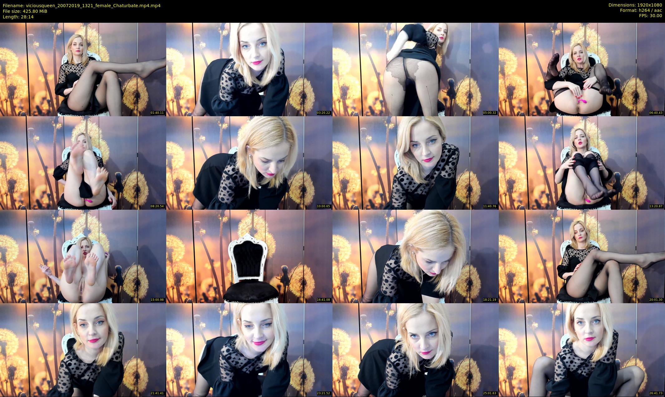 viciousqueen — 29 minute Chaturbate female cam show recording, 1080p, Jul 20, 2019