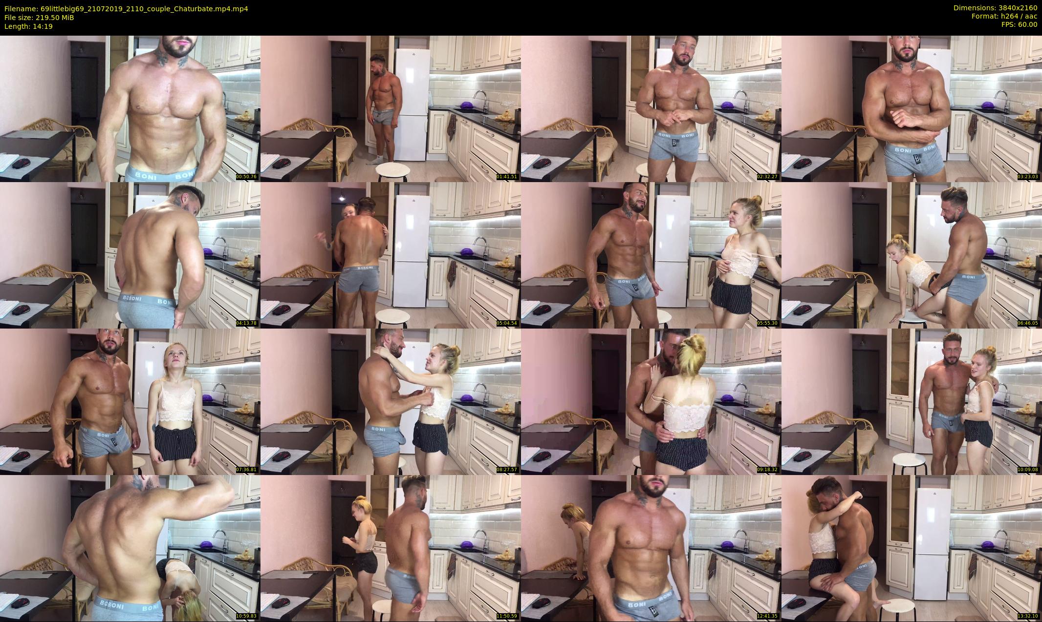 69littlebig69 — 15 minute Chaturbate couple cam show recording, 4K, Jul 21, 2019